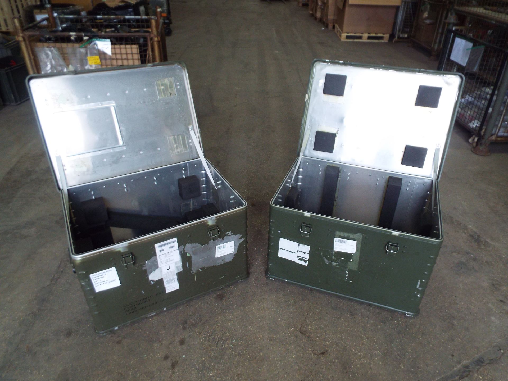 2 x Heavy Duty Zarges Aluminium Cases - Image 2 of 8