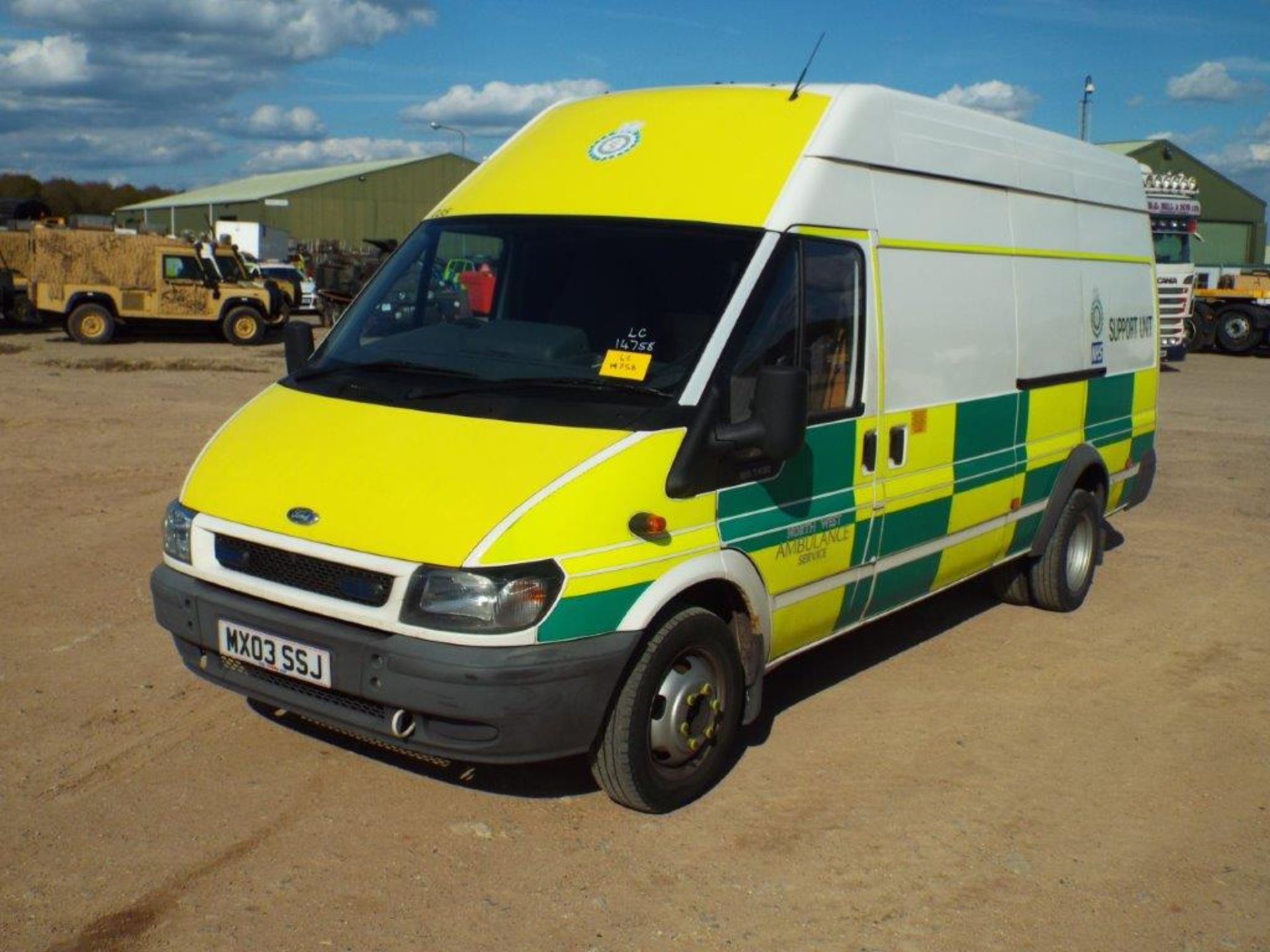 Ford Transit 350 Incident Support Vehicle with Ricon 300KG Tail Lift - Image 3 of 27