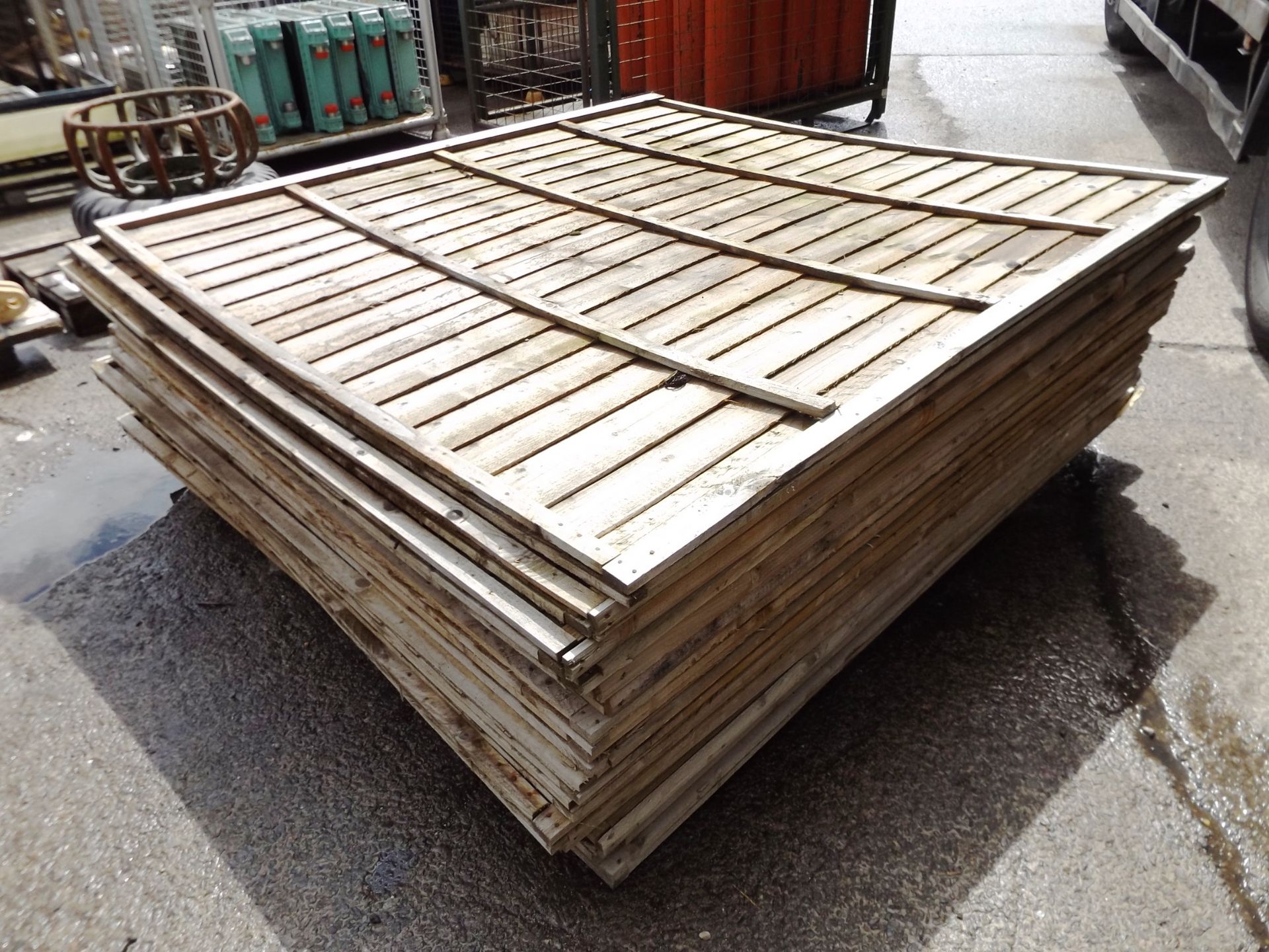 15 x 6'x6' Fence Panels - Bild 2 aus 2