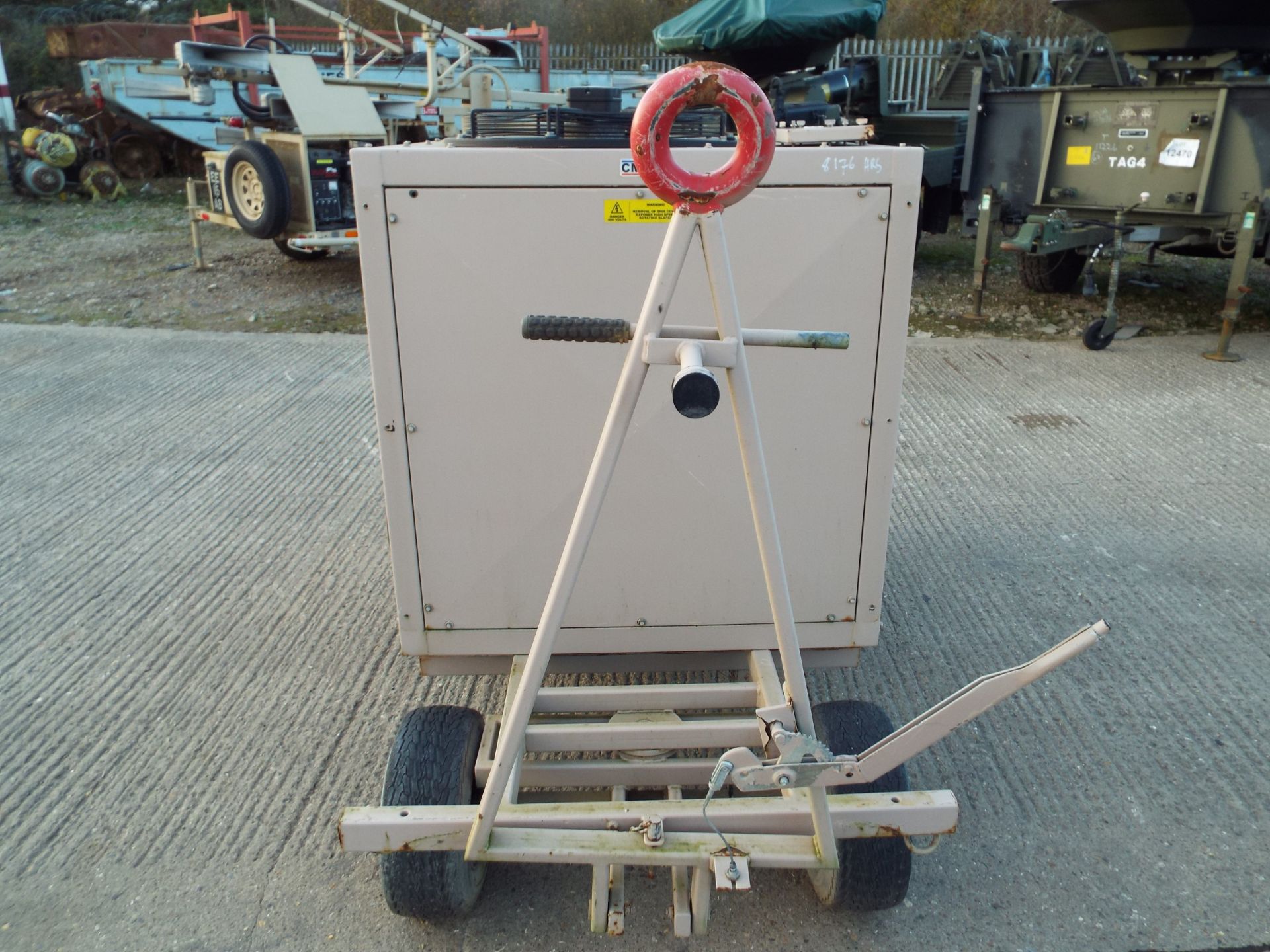 Trailer Mounted CMCA C120-S Ruggedised Air Conditioning Unit - Image 11 of 12