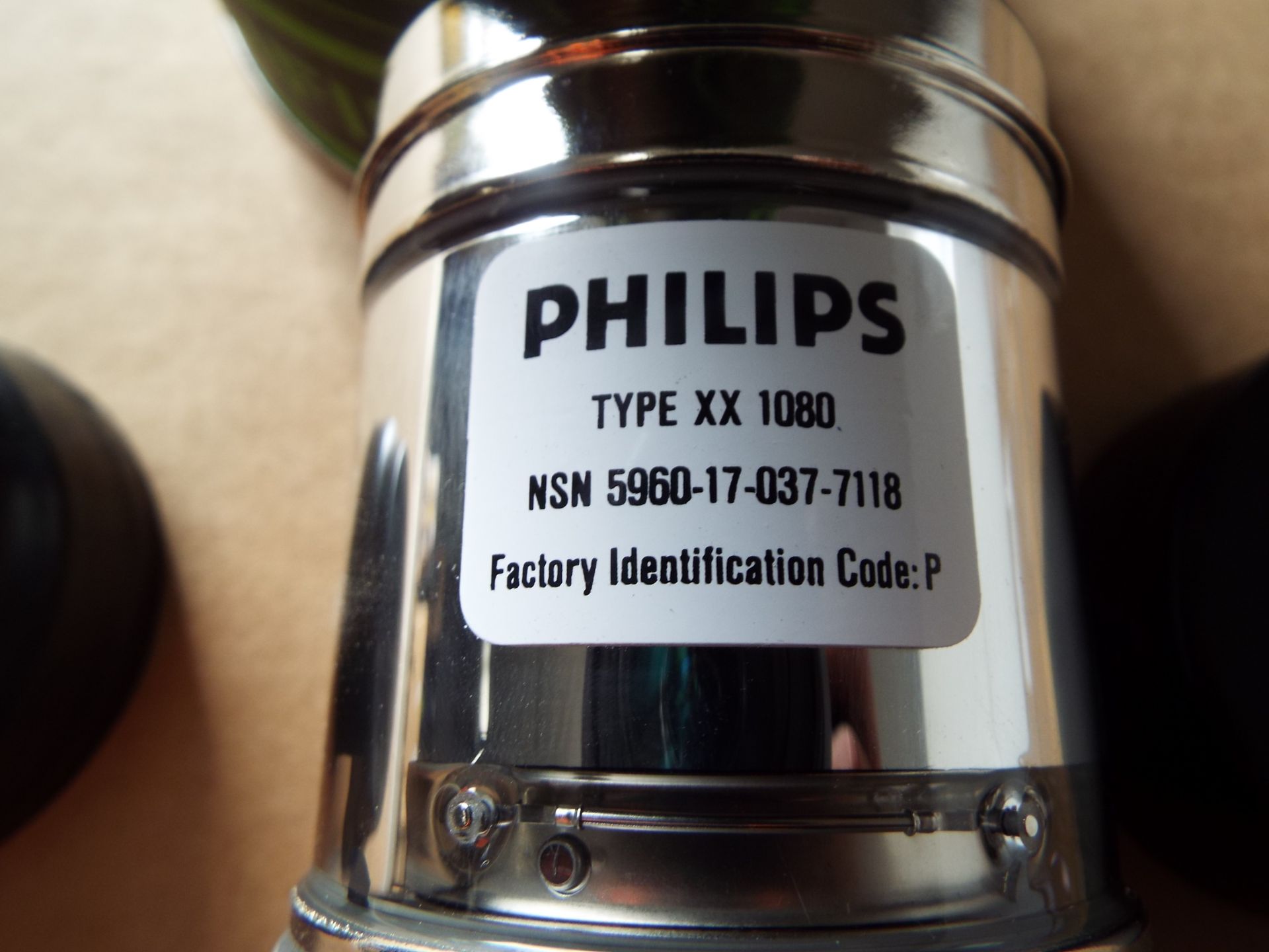 5 x Philips Type XX 1080 Image Intensifier / Night Vision Tubes - Image 3 of 6
