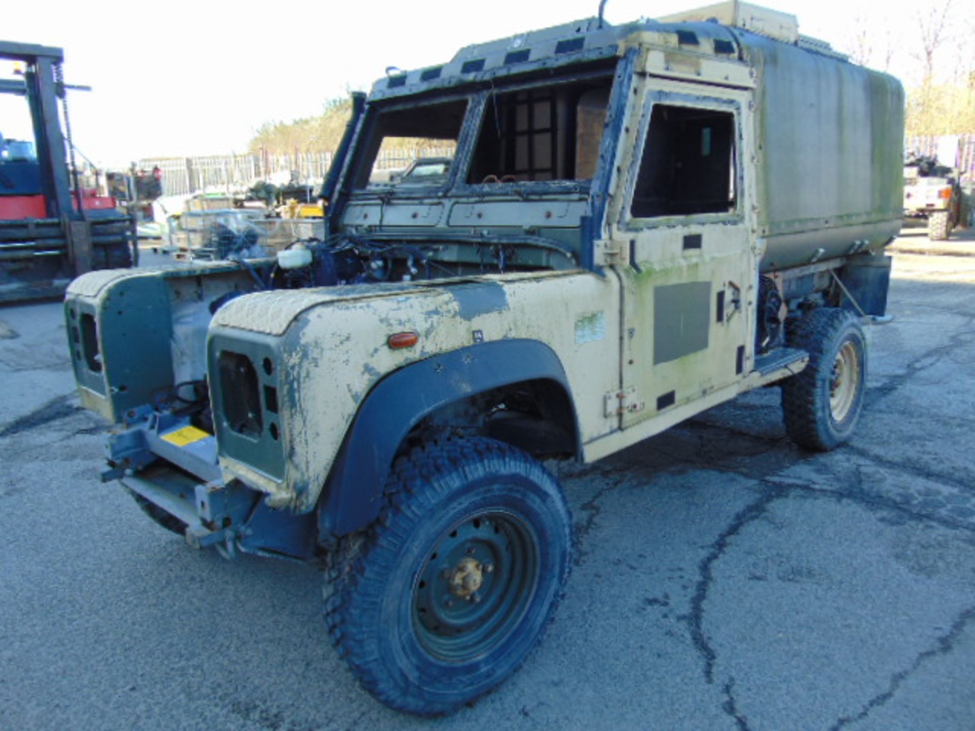 Very Rare Direct from Service Unmanned Landrover 110 300TDi Panama Snatch-2A - Image 3 of 11