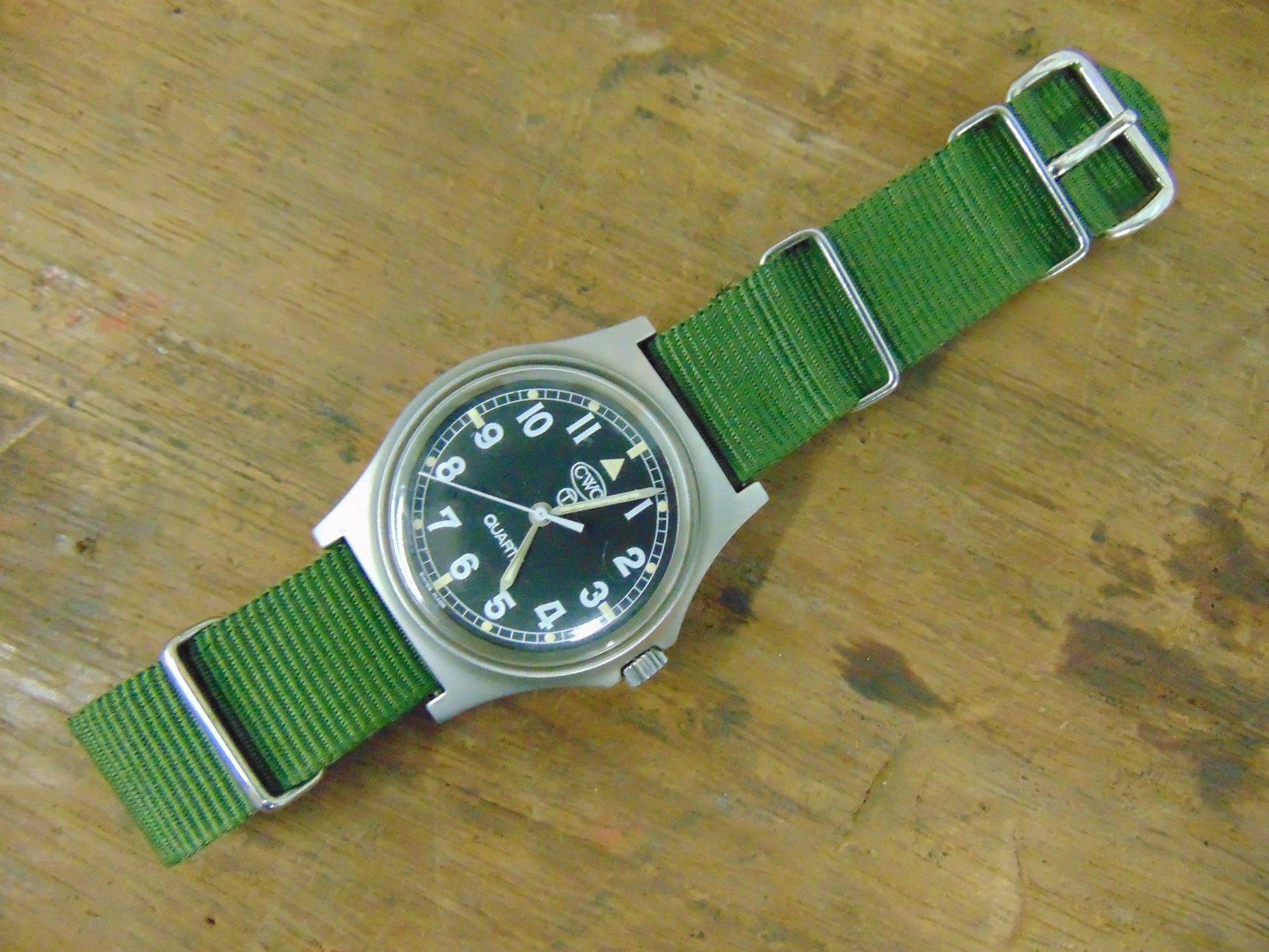Very Rare Genuine British Army, unissued CWC quartz wrist watch - Image 2 of 5