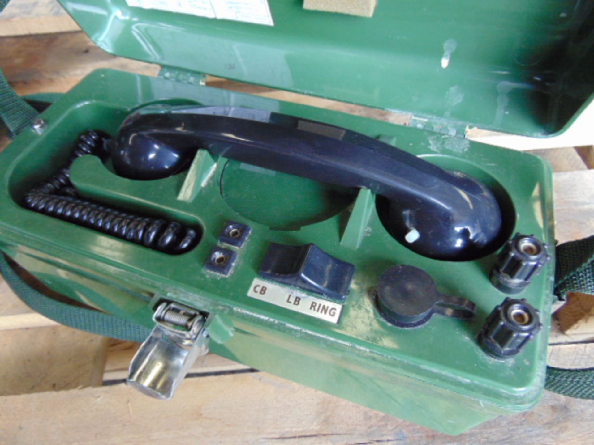 2 x PYE TMC Field Telephones - Bild 3 aus 6