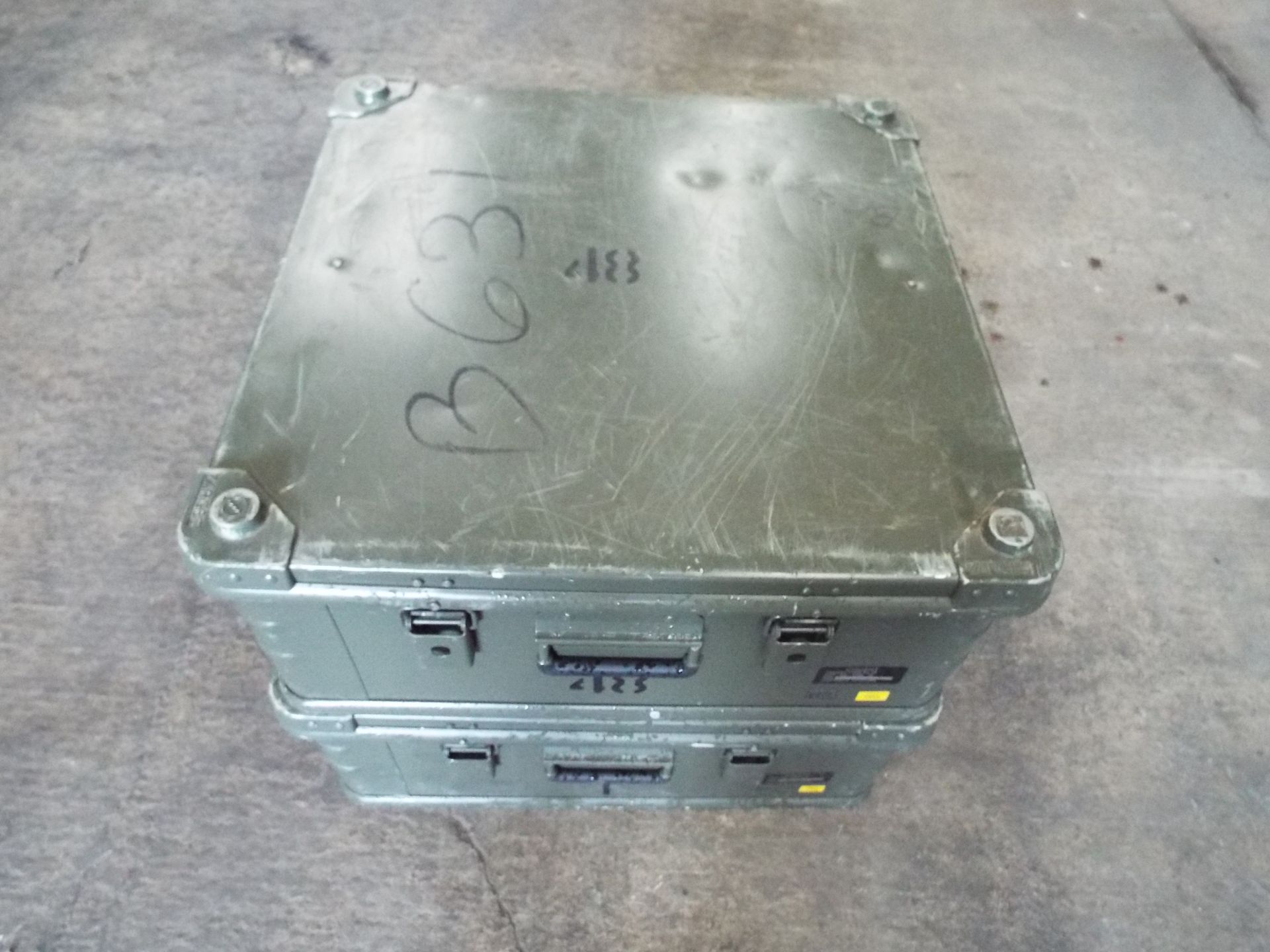 2 x Heavy Duty Zarges Aluminium Cases - Image 3 of 6