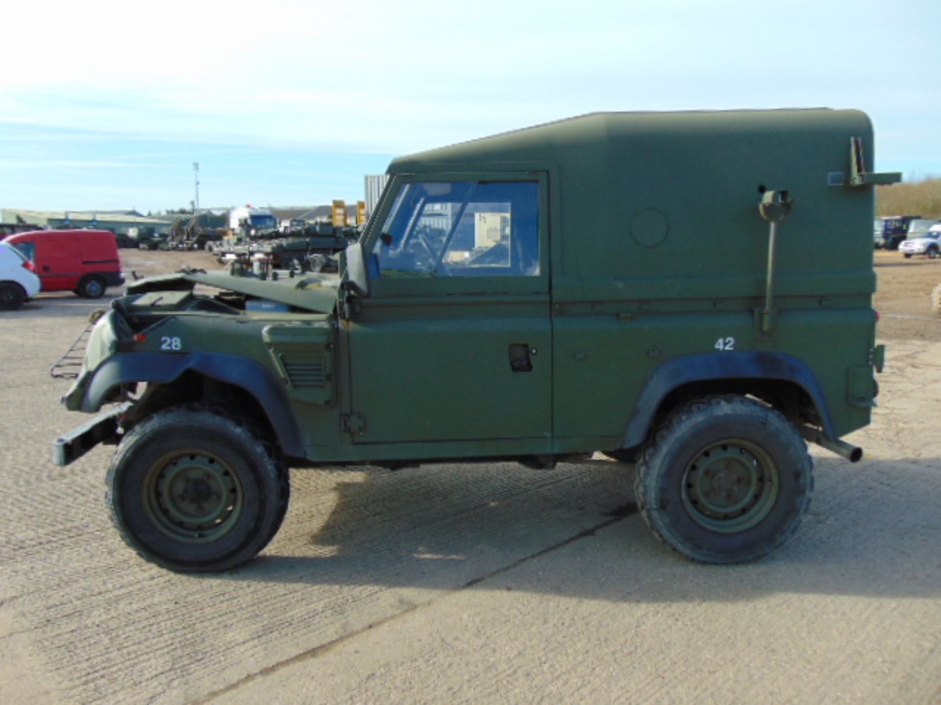 Military Specification Land Rover Wolf 90 Hard Top FFR - Image 4 of 19