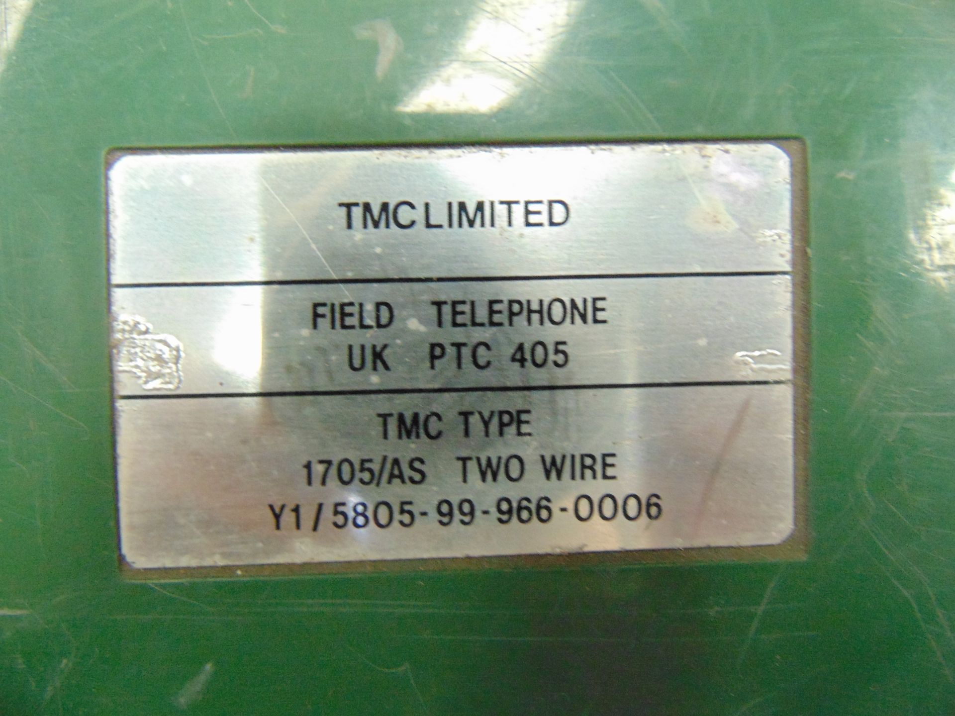 2 x PTC 405 Field Telephones - Bild 5 aus 5