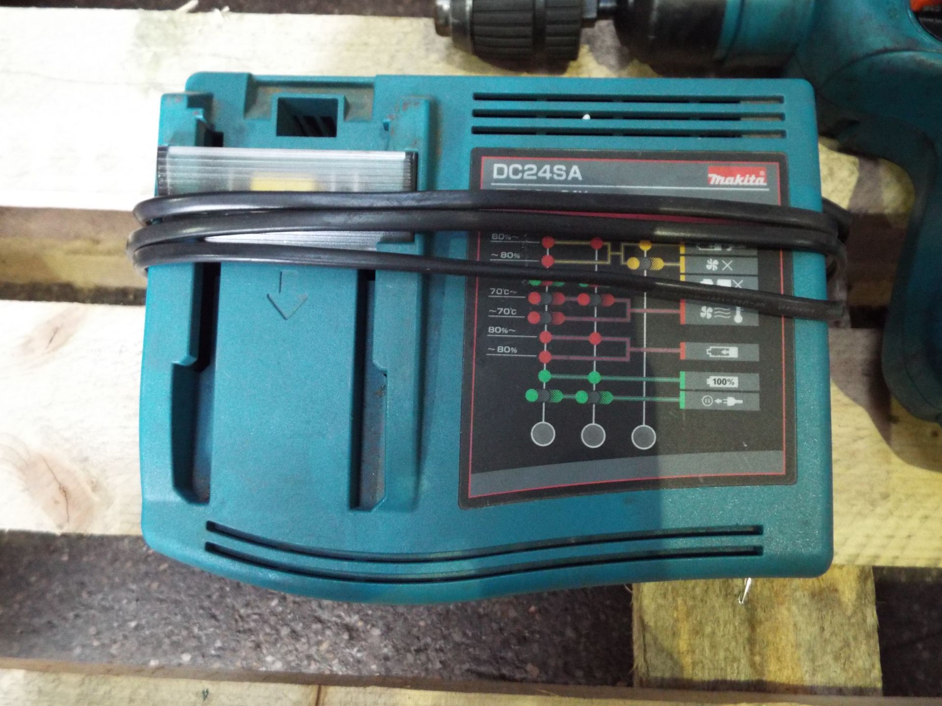 Makita BHR200 Hammer Drill with Battery and Charger - Bild 5 aus 7