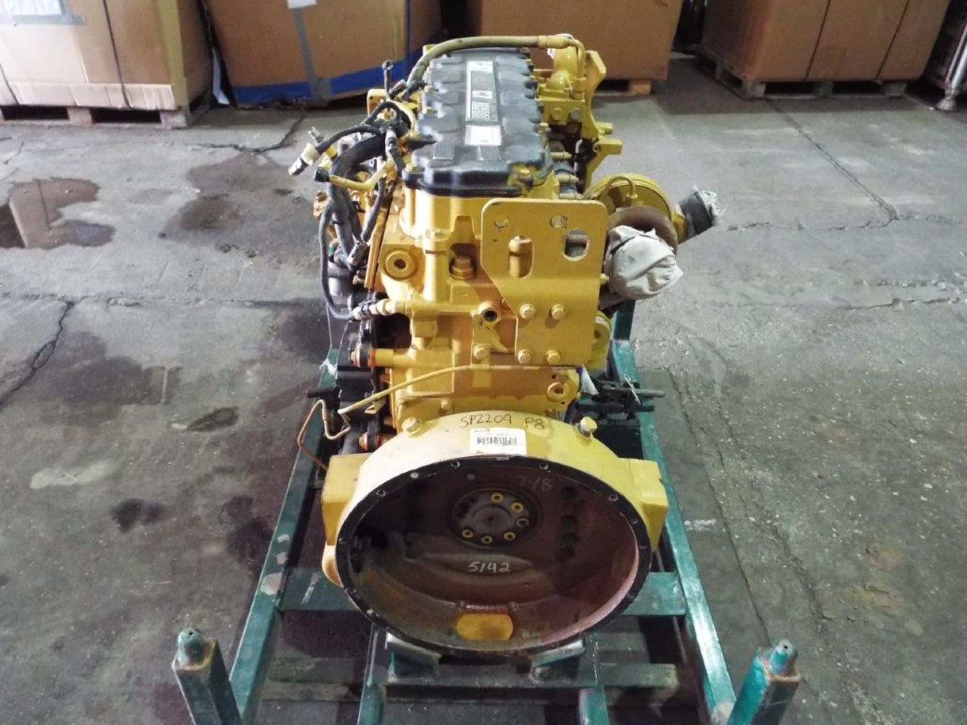 Caterpillar C7 7.2L 330HP Inline 6 Cylinder Turbo Diesel Engine - Image 5 of 14