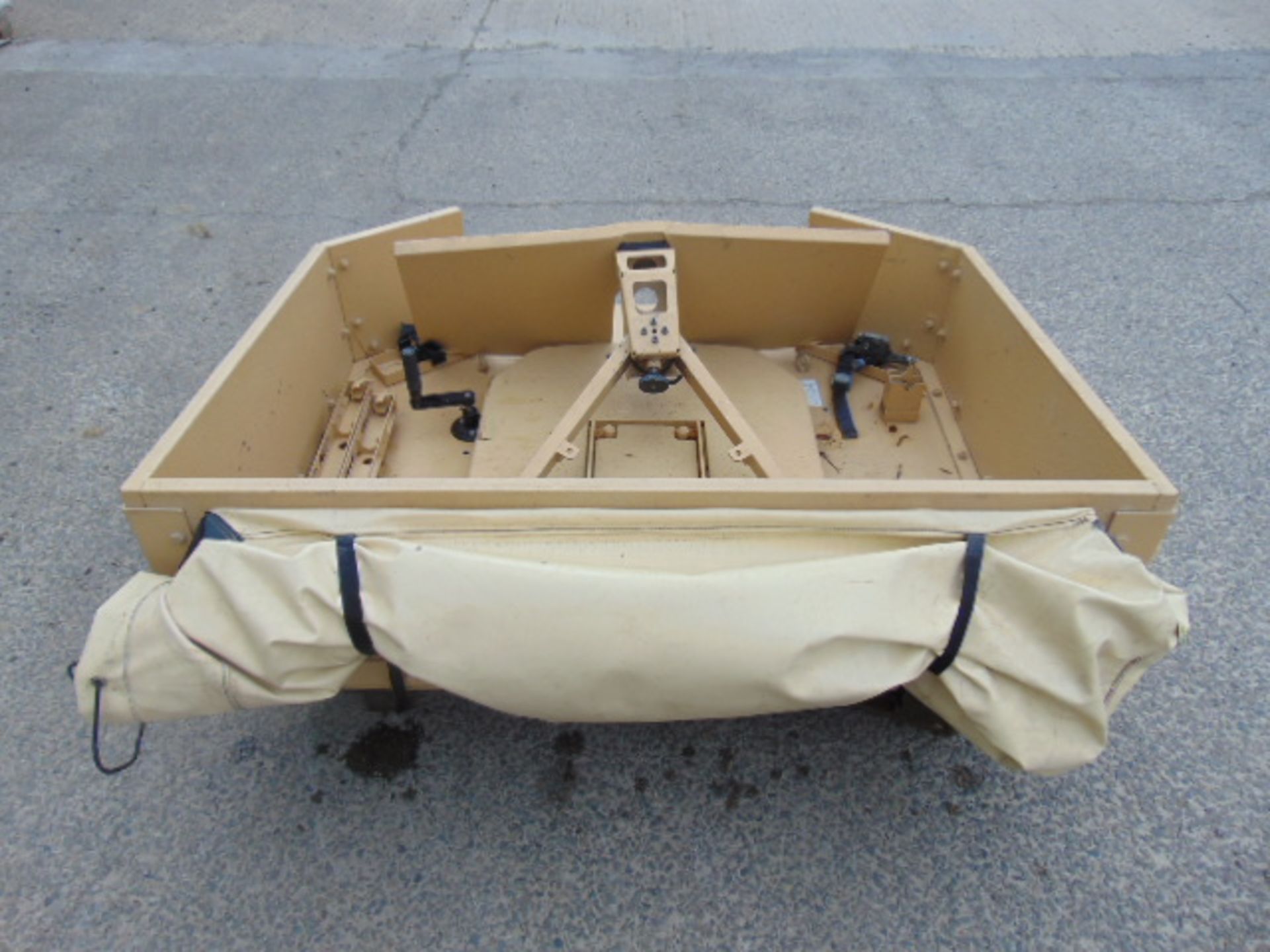 Armoured Vehicle Weapon Turret Assembly with Cover - Image 6 of 12