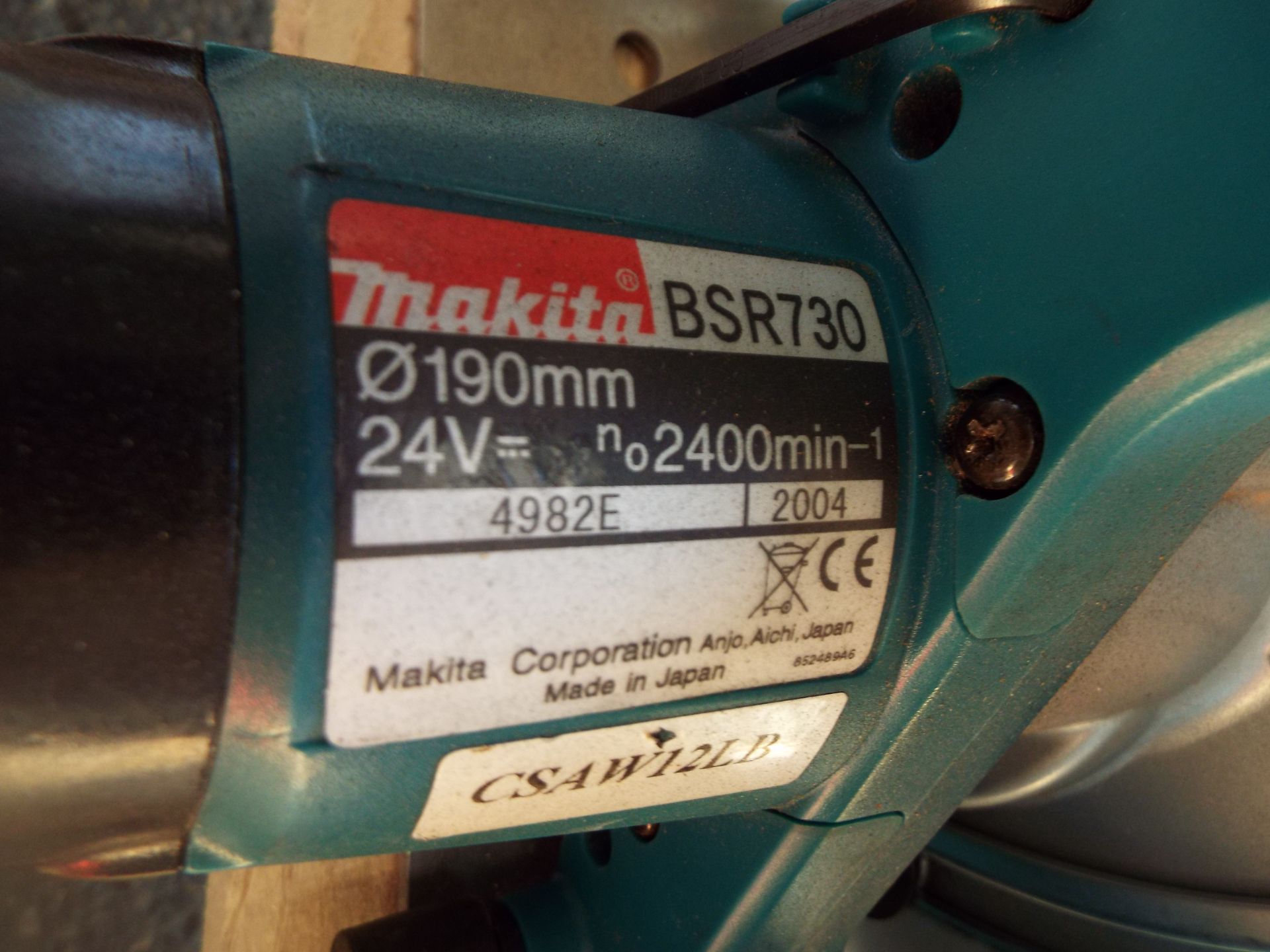 3 x Makita Power Tools with Batteries and Charger - Image 7 of 9