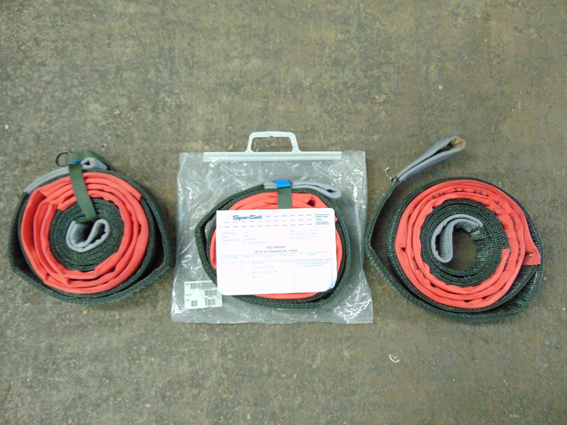 3 x Land Rover Wolf Tow Strops