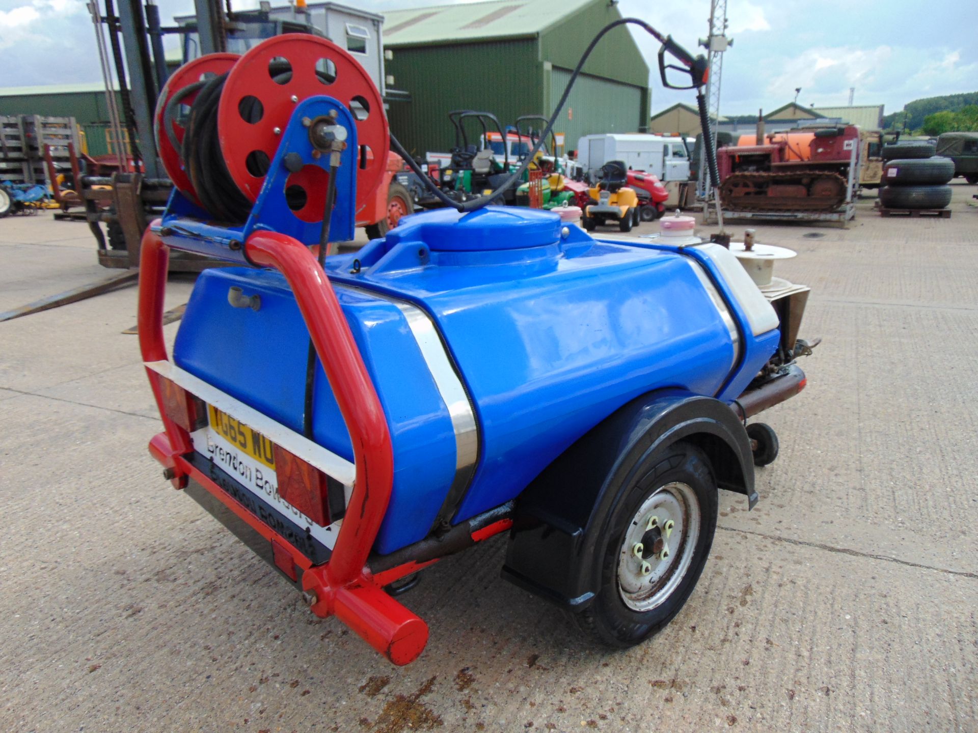 Brendon Trailer Mounted Pressure Washer with 1000 litre Water Tank and Honda GX390 Engine - Image 6 of 16