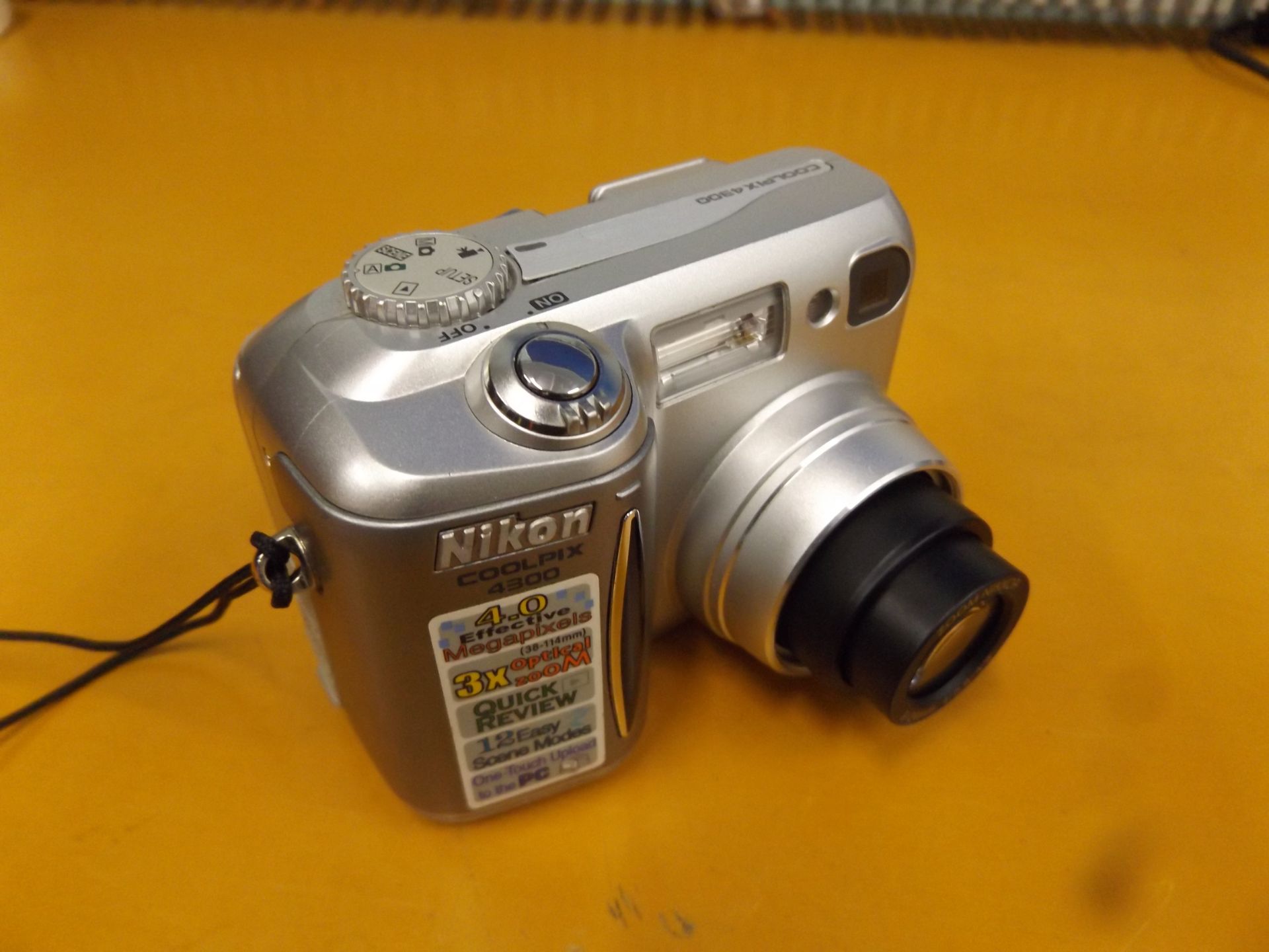 Nikon Coolpix 4300 4.0 Mp Digital Camera - Image 2 of 7