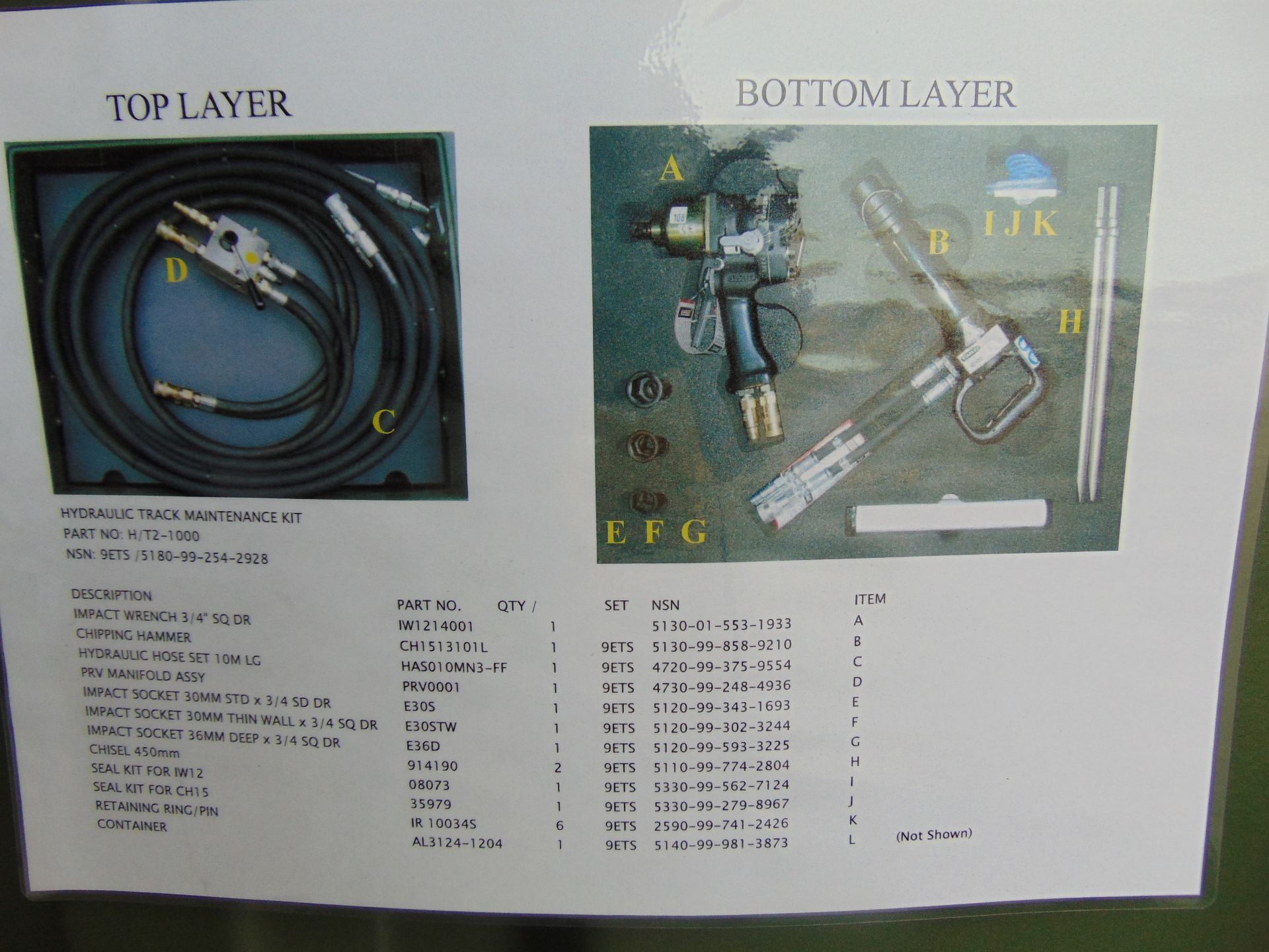 Stanley Hydraulic Maintenance Kit complete with CH15 Chipping Hammer and IW12 Impact Wrench - Image 13 of 19