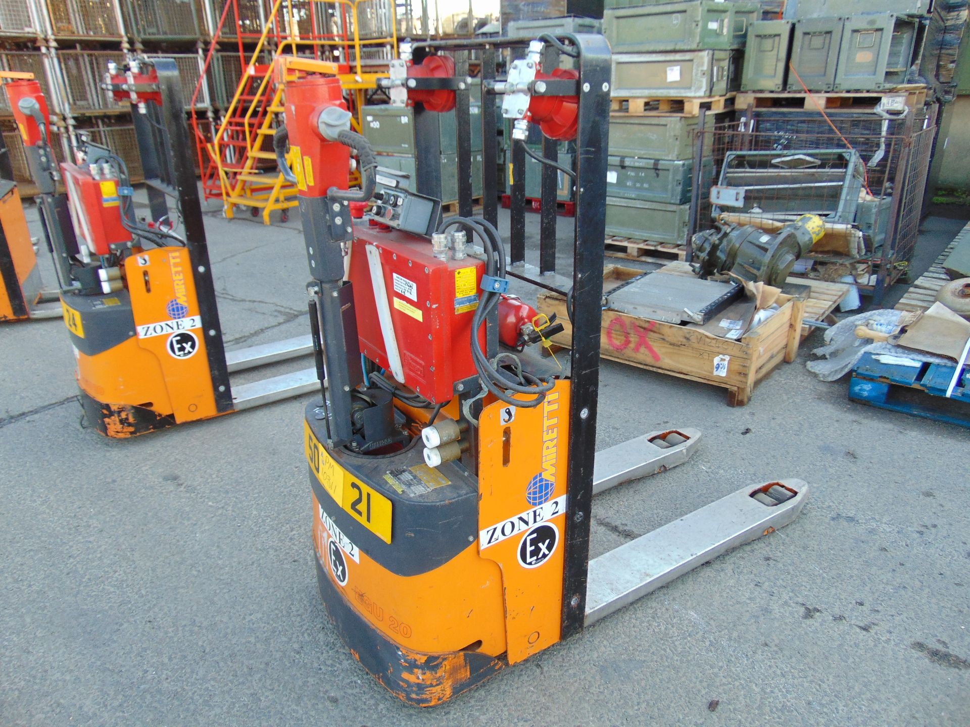 Still EGU 20 Class C, Zone 2 Protected Electric Powered Pallet Truck