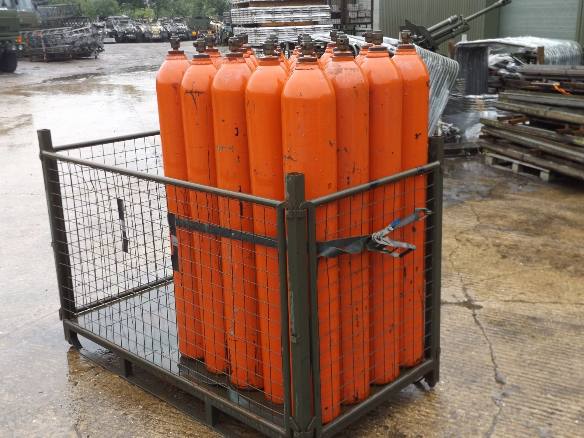 20 x Pyrene 255lbs 3360PSI C02 Cylinders