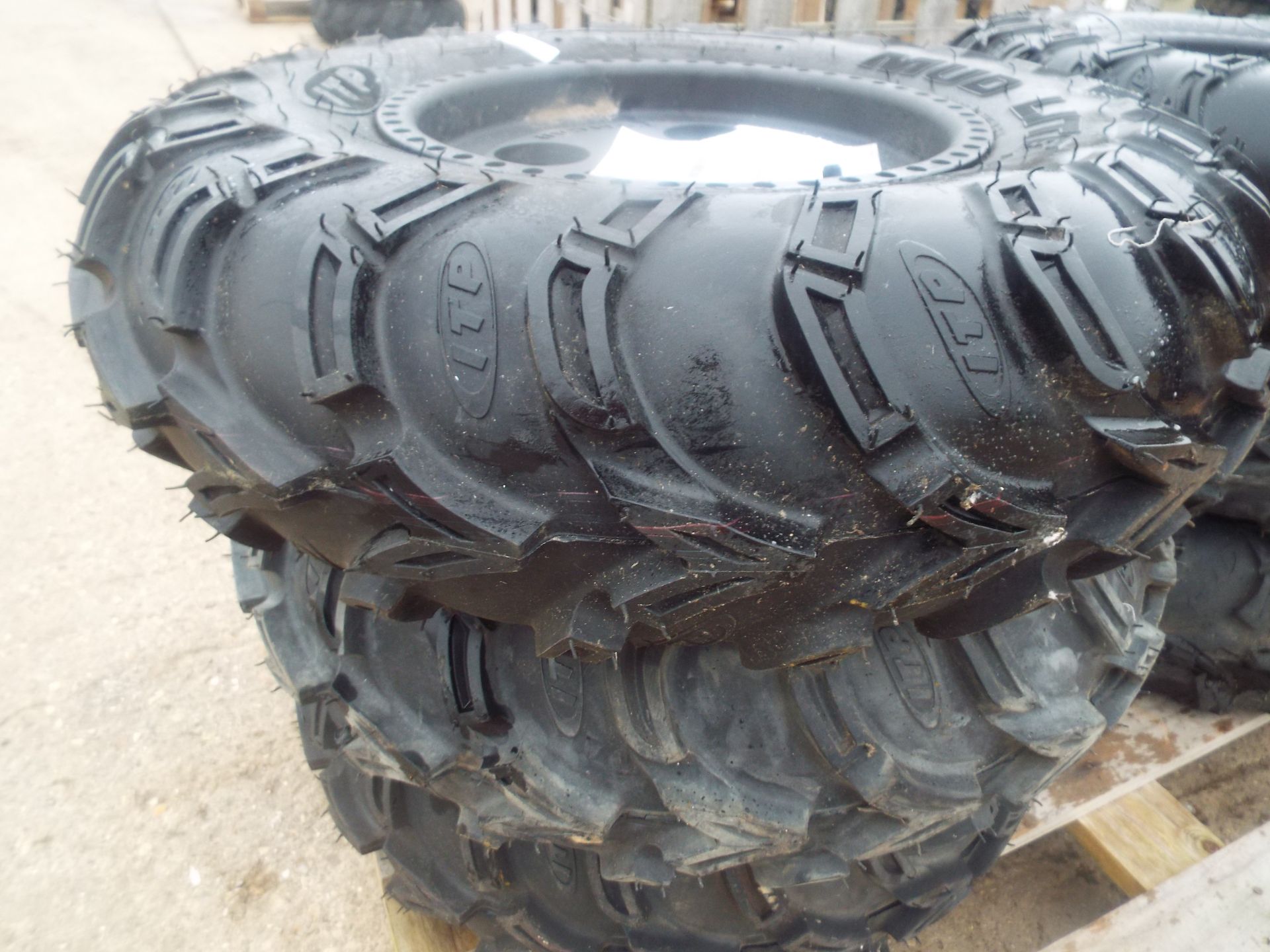 6 x ITP Mud Lite AT25x8-12 ATV/Quad Tyres - Image 8 of 8