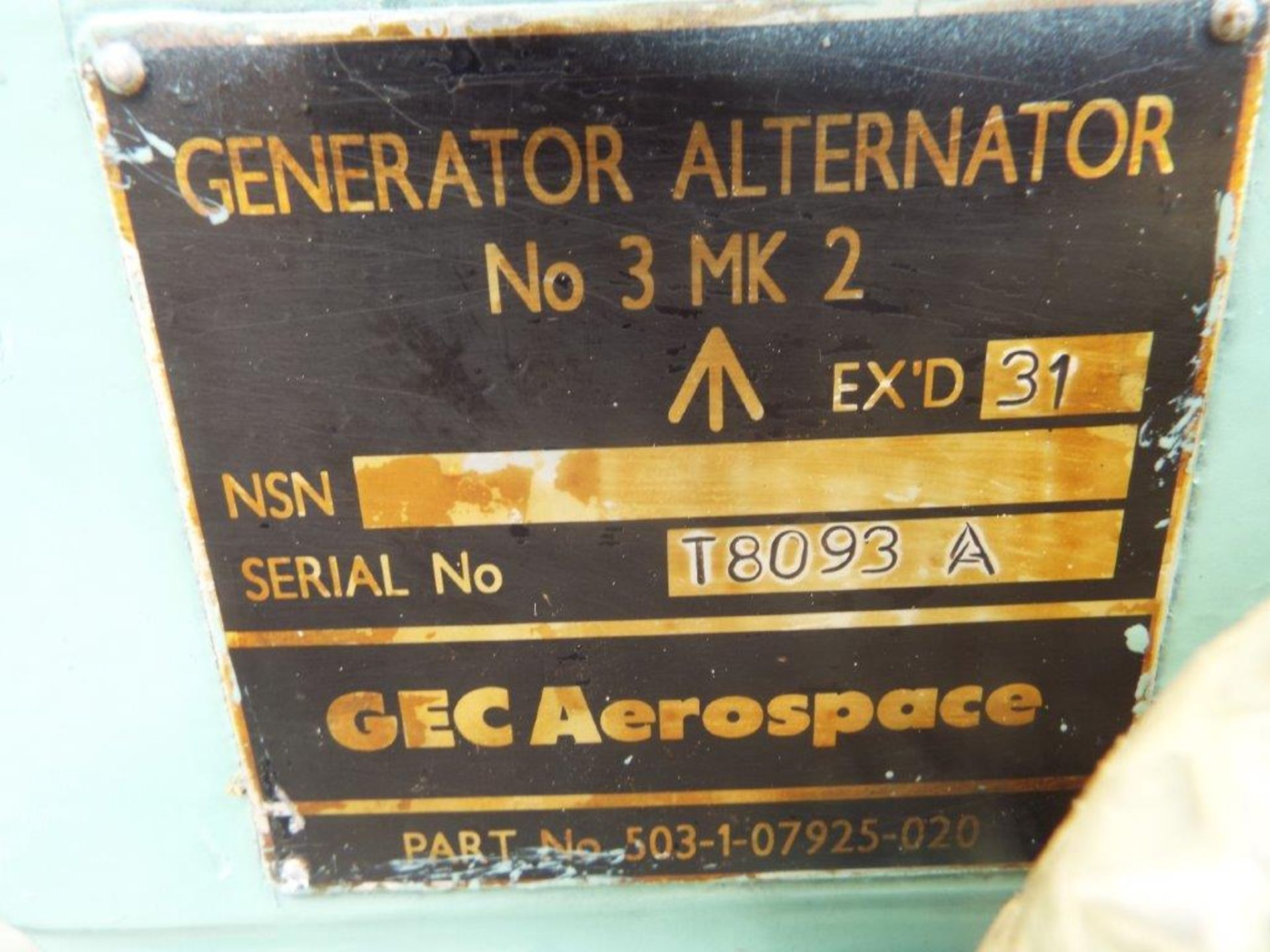 A1 Reconditioned - Perkins 4108 Diesel Engine GUE No1 Mk1 Generator Set - Image 9 of 10