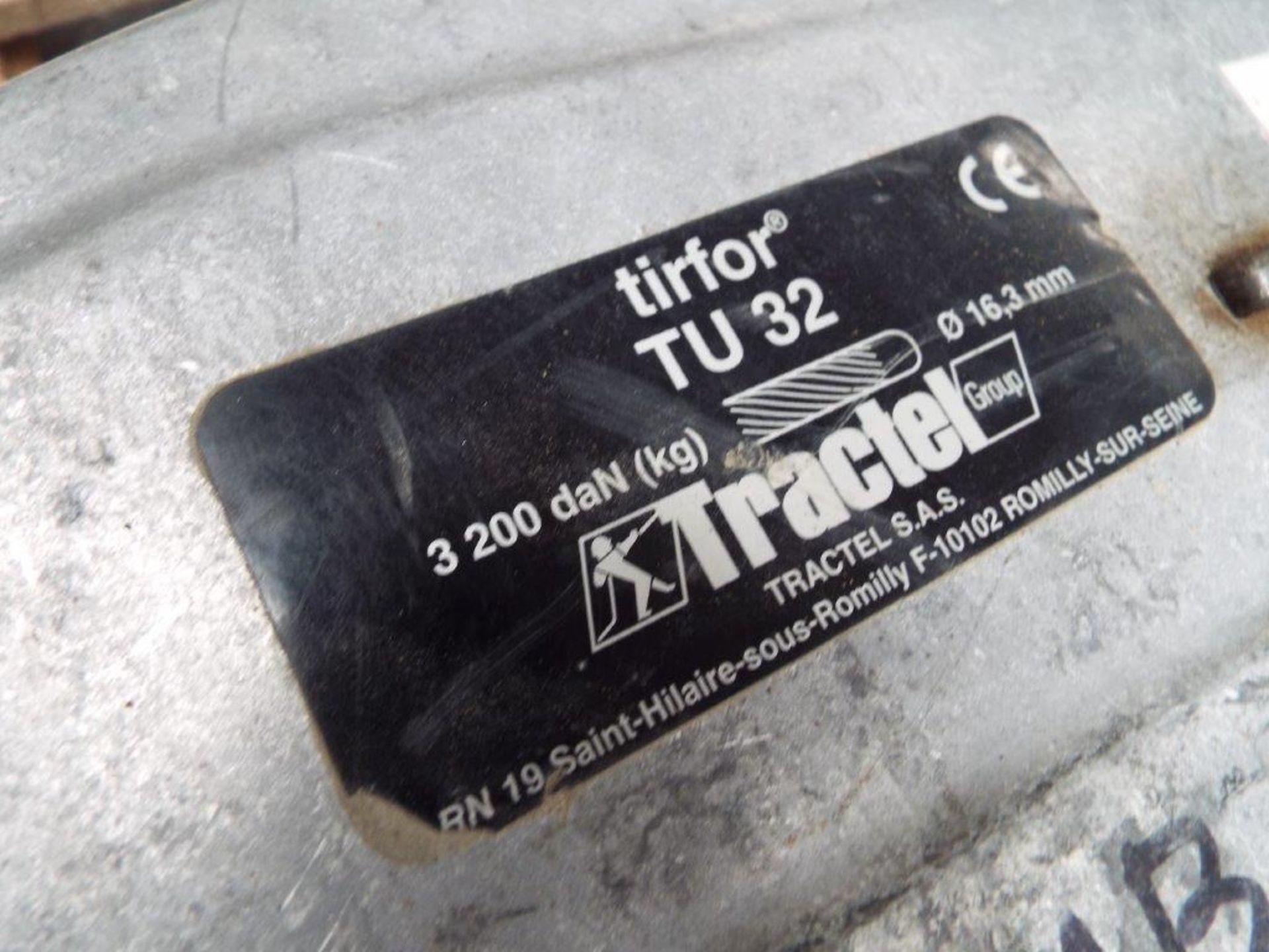 Tirfor Tu32 3.2 Ton Winch - Image 3 of 7
