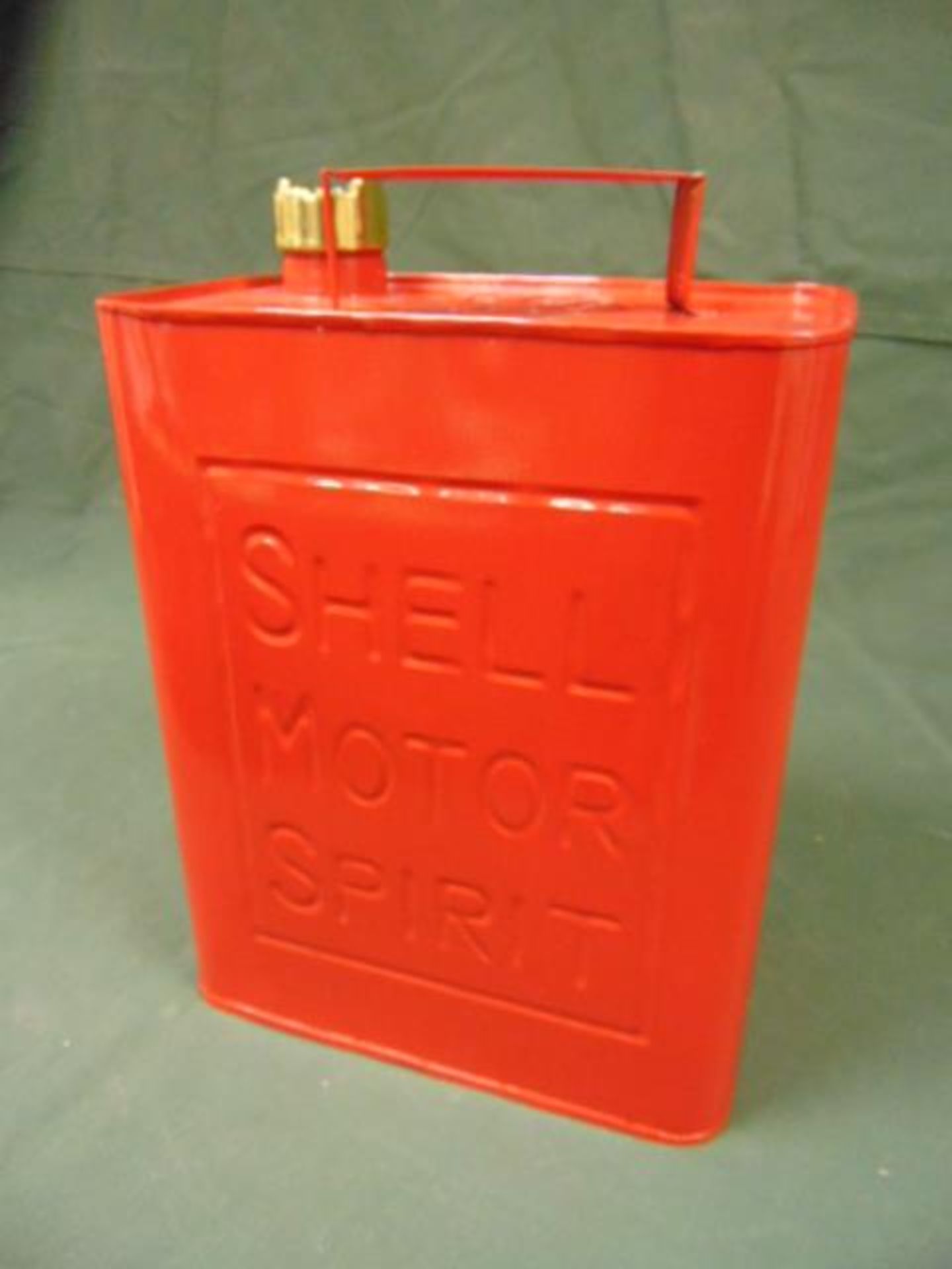 Shell Motor Spirit Oil/Fuel Can