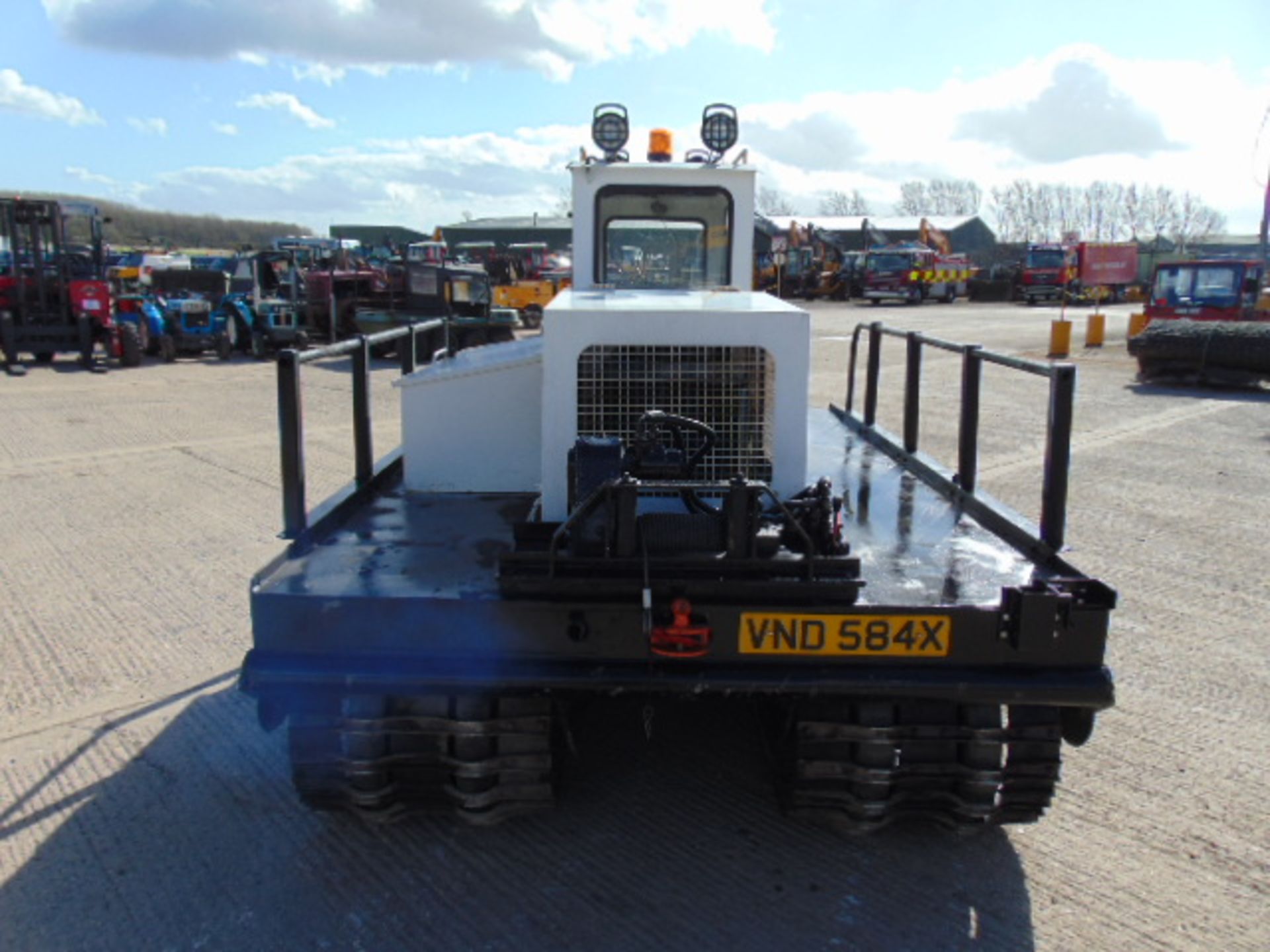 Rolba Bombardier Muskeg MM 80 All Terrain Tracked Vehicle with Rear Mounted Boughton Winch - Bild 6 aus 32