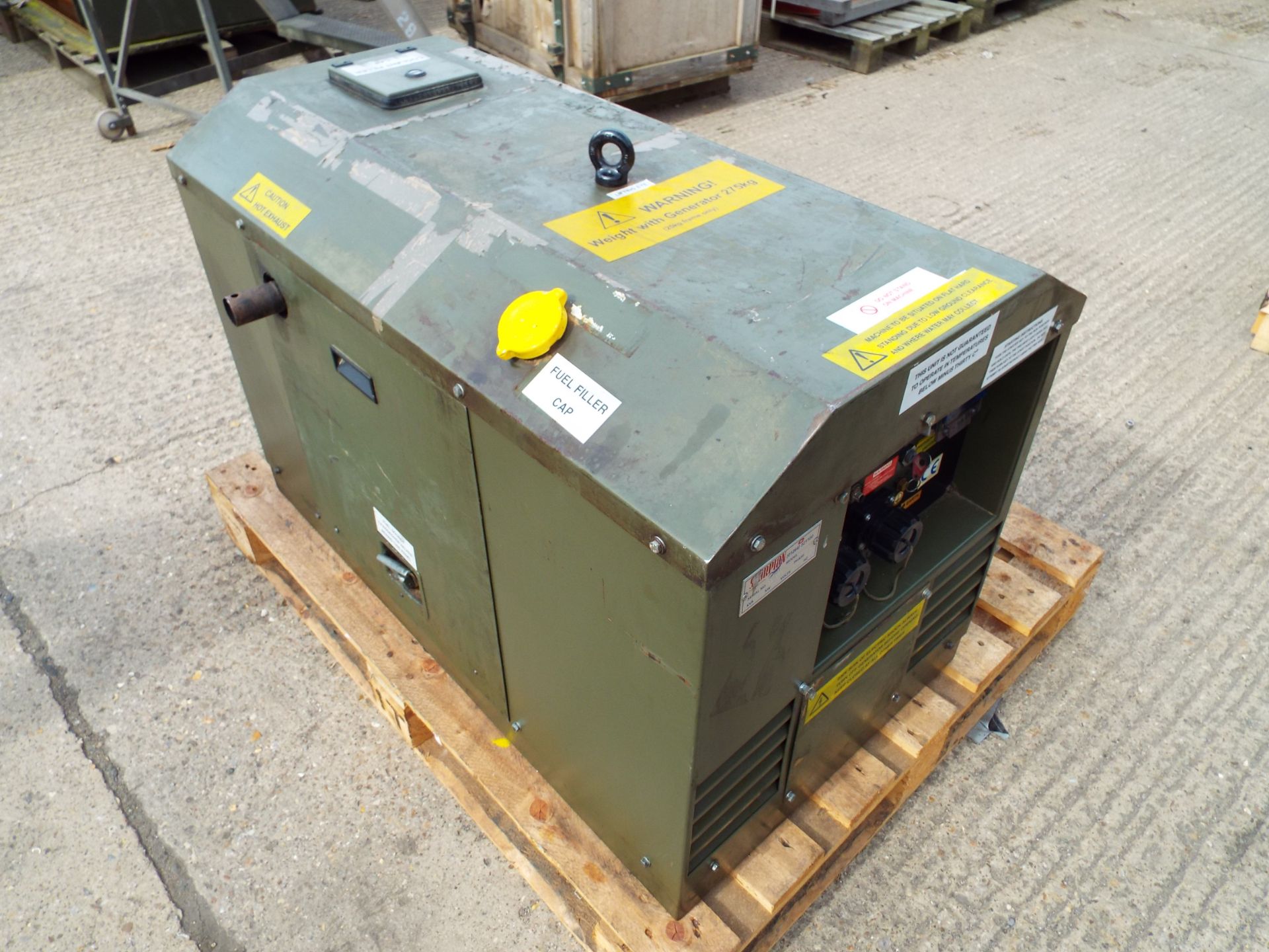 Scorpion 7 kVA, 230V Diesel Generator