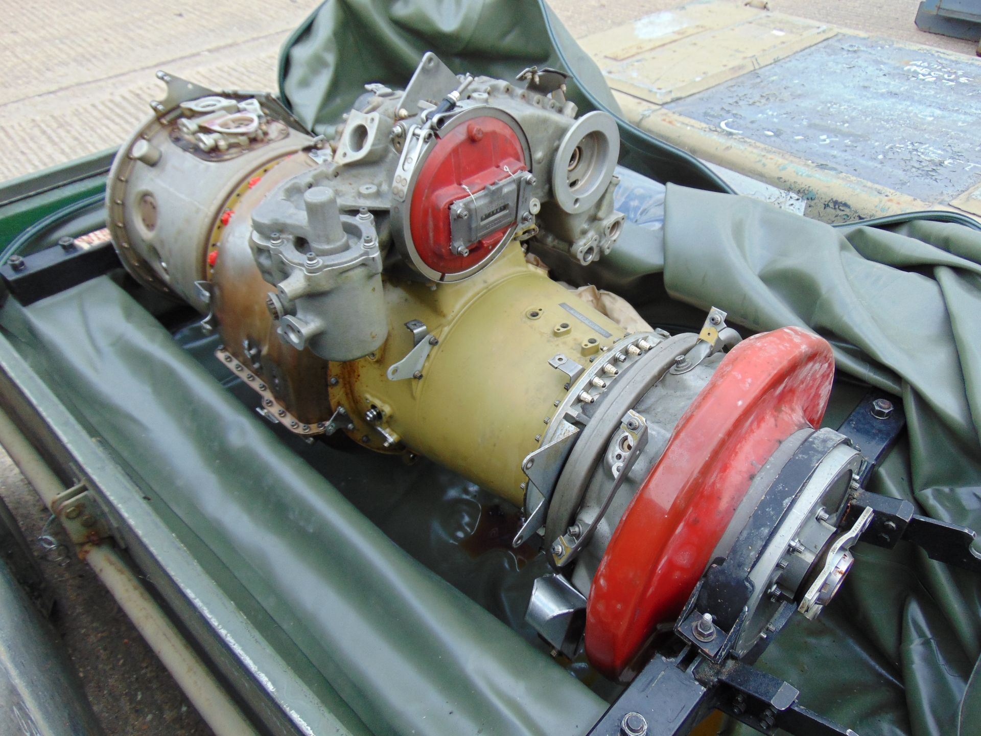 Rolls Royce Gem Jet Engine complete with Transportation Cradle - Image 4 of 8