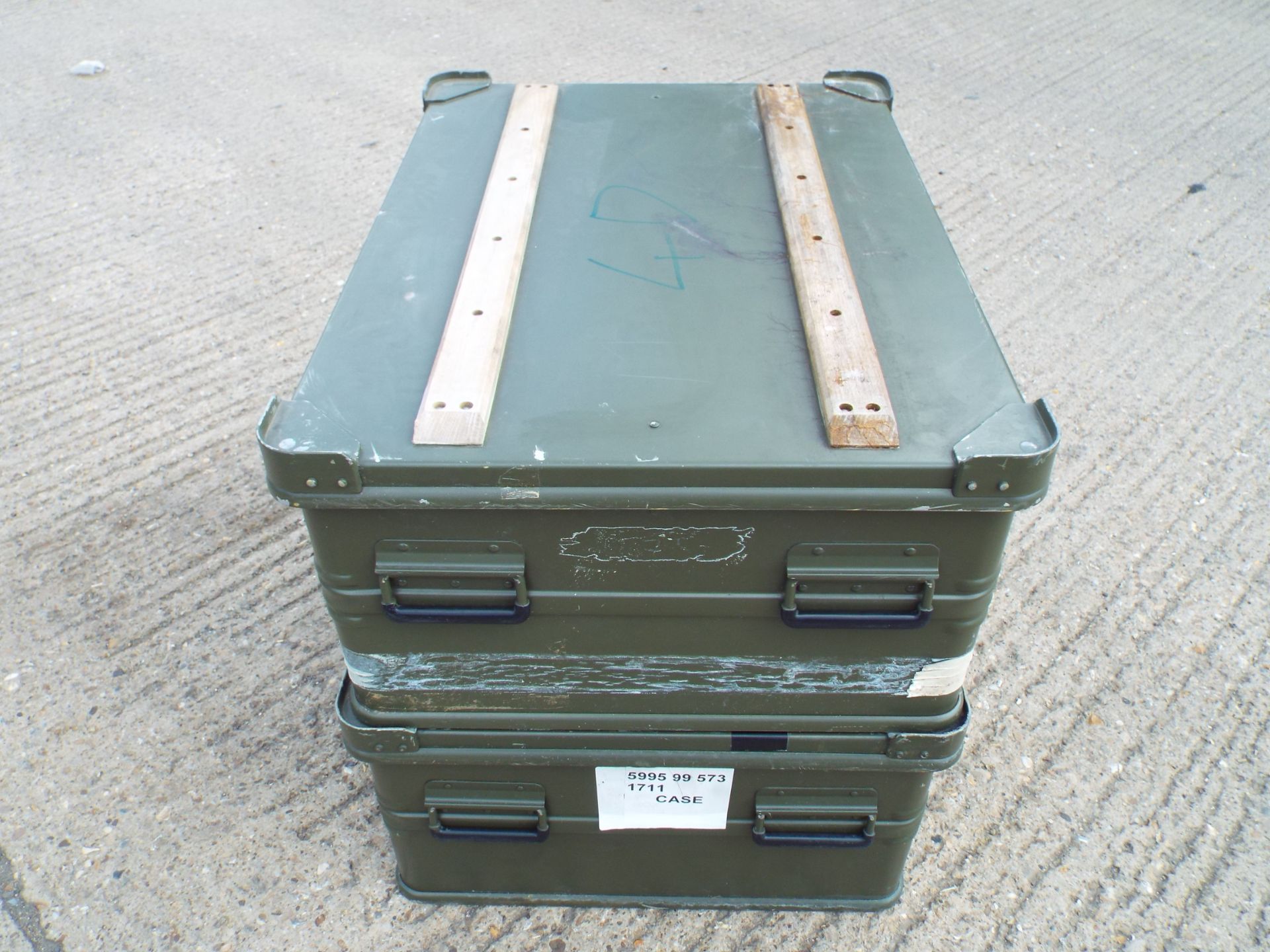 2 x Heavy Duty Zarges Aluminium Cases - Bild 4 aus 7