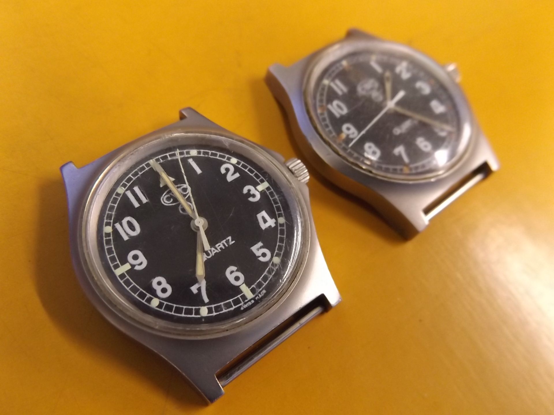 2 x Genuine British Army,CWC quartz wrist watches - Image 2 of 4