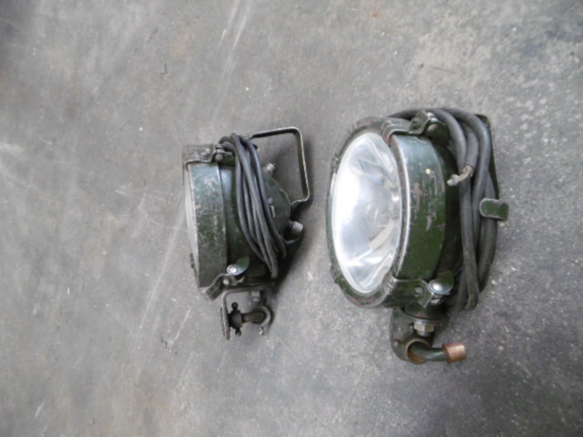 2 x AFV Vehicle Spot Lamps - Image 2 of 4