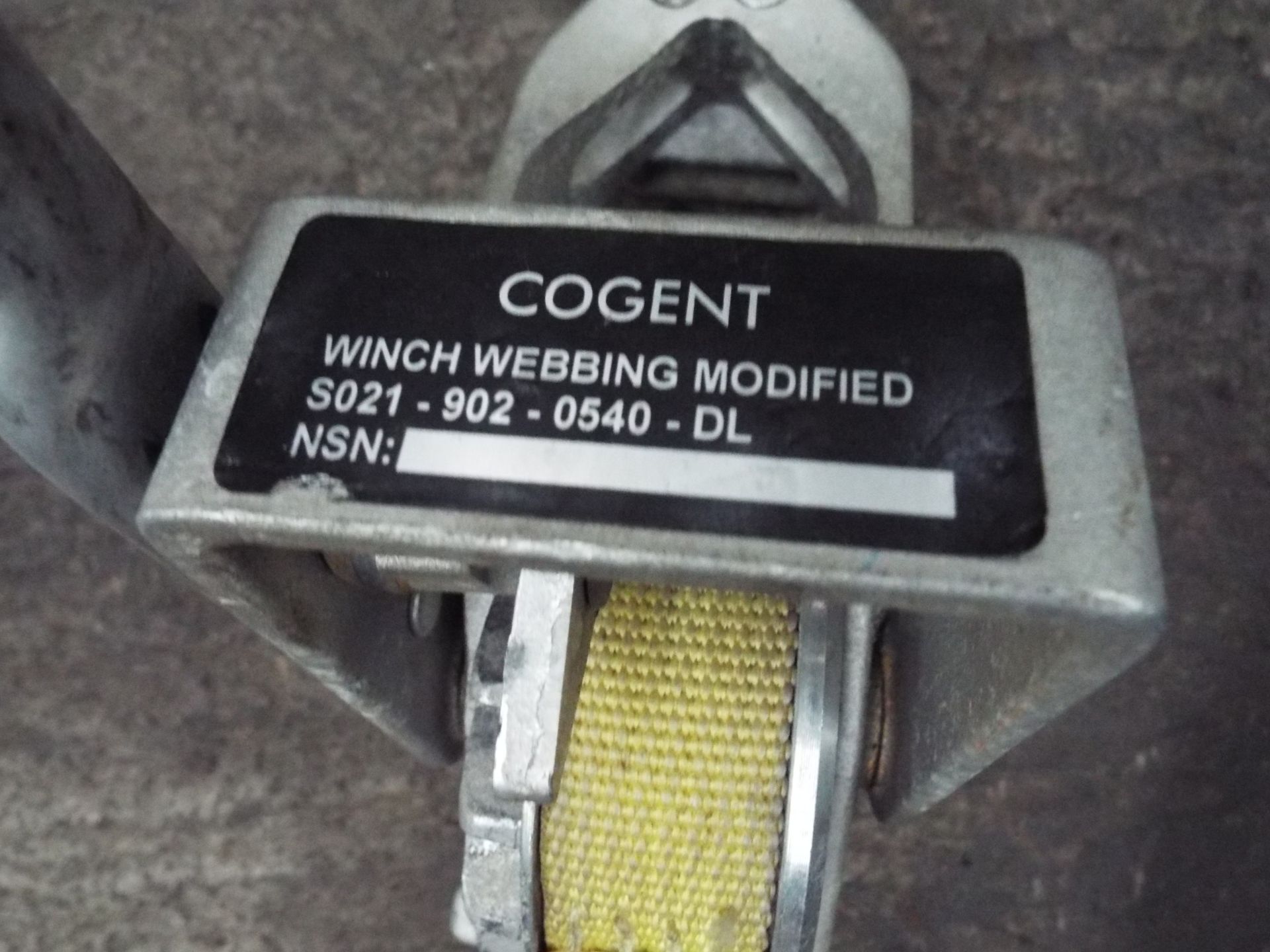 Cogent 250Kg Ratchet Webbing Winch - Bild 7 aus 8