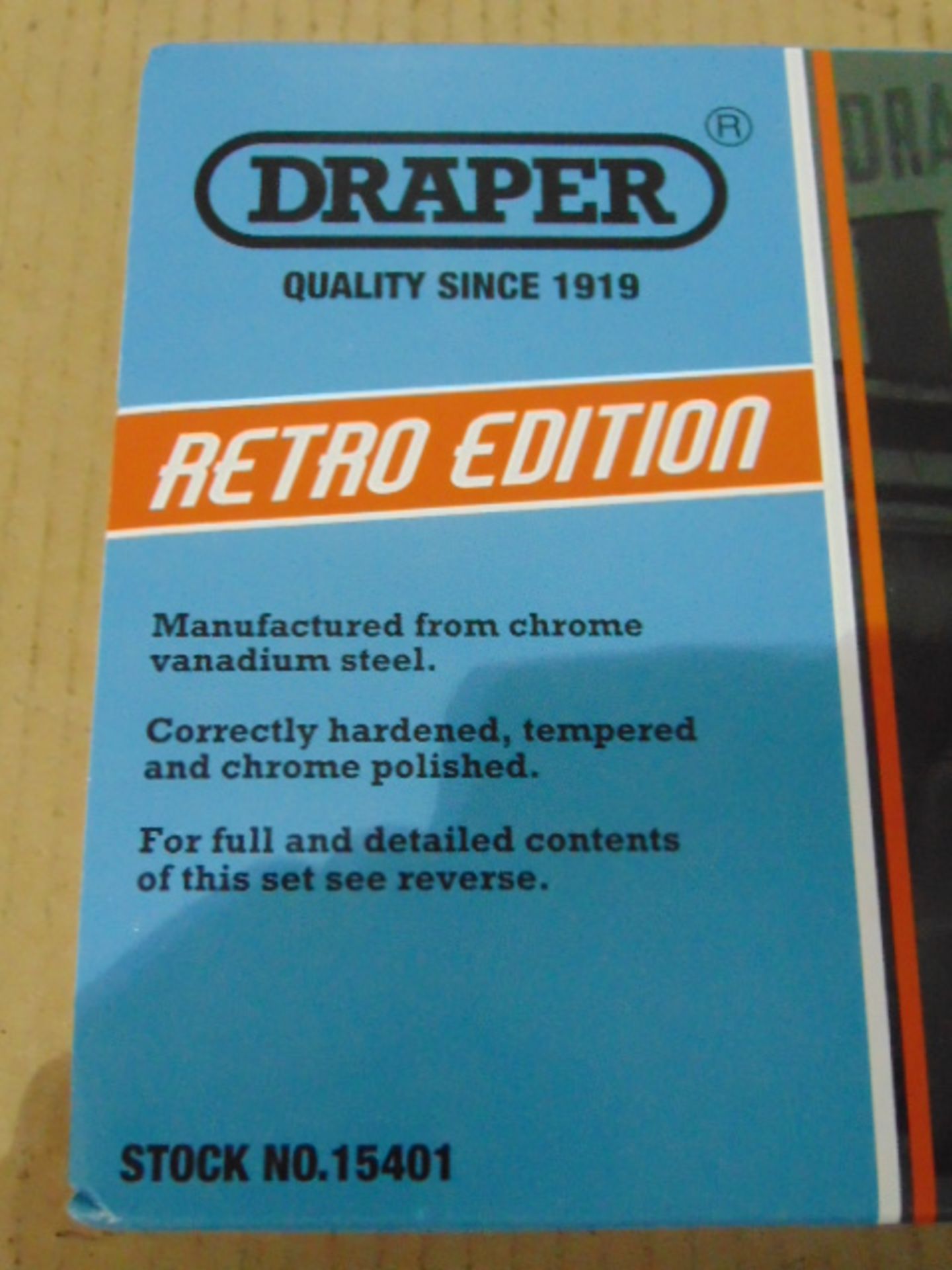 Draper Retro Edition 25pc 1/2" Metric Socket Set - Image 8 of 10