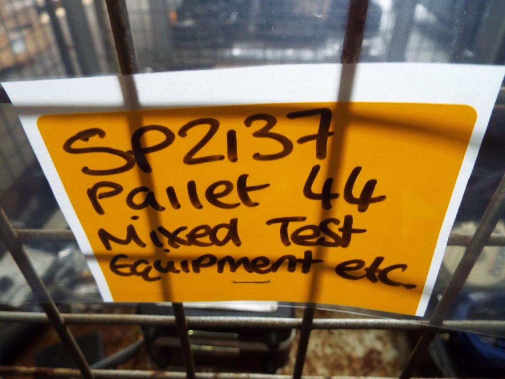 Mixed Stillage of Test Eqpt inc a Nexiq Diagnostic Kit, Extinguisher Testers, Vibration Cradles etc - Image 13 of 13