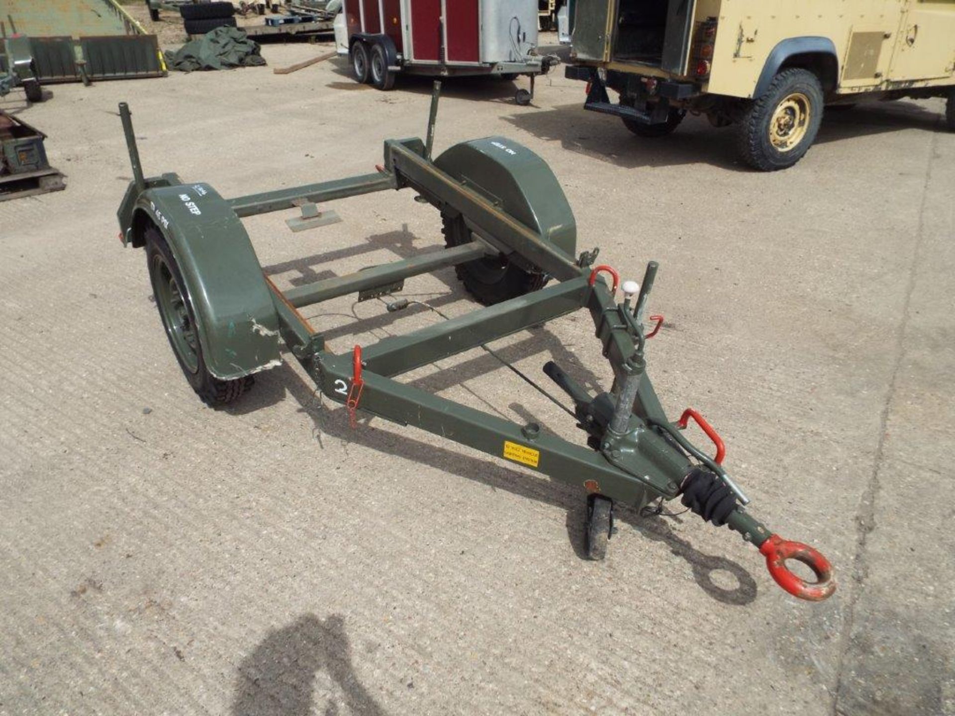 Bradley 1.3T Single Axle Trailer Frame