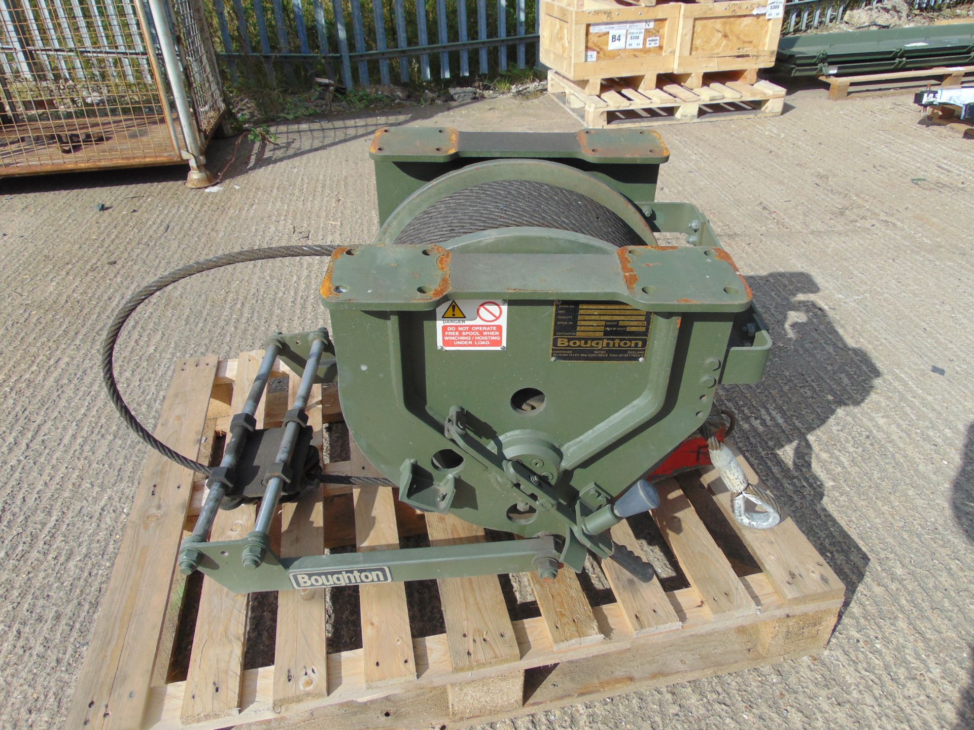 Boughton H7500 7.5T Vehicle Mounted Mechanical Winch Drum - Image 2 of 10