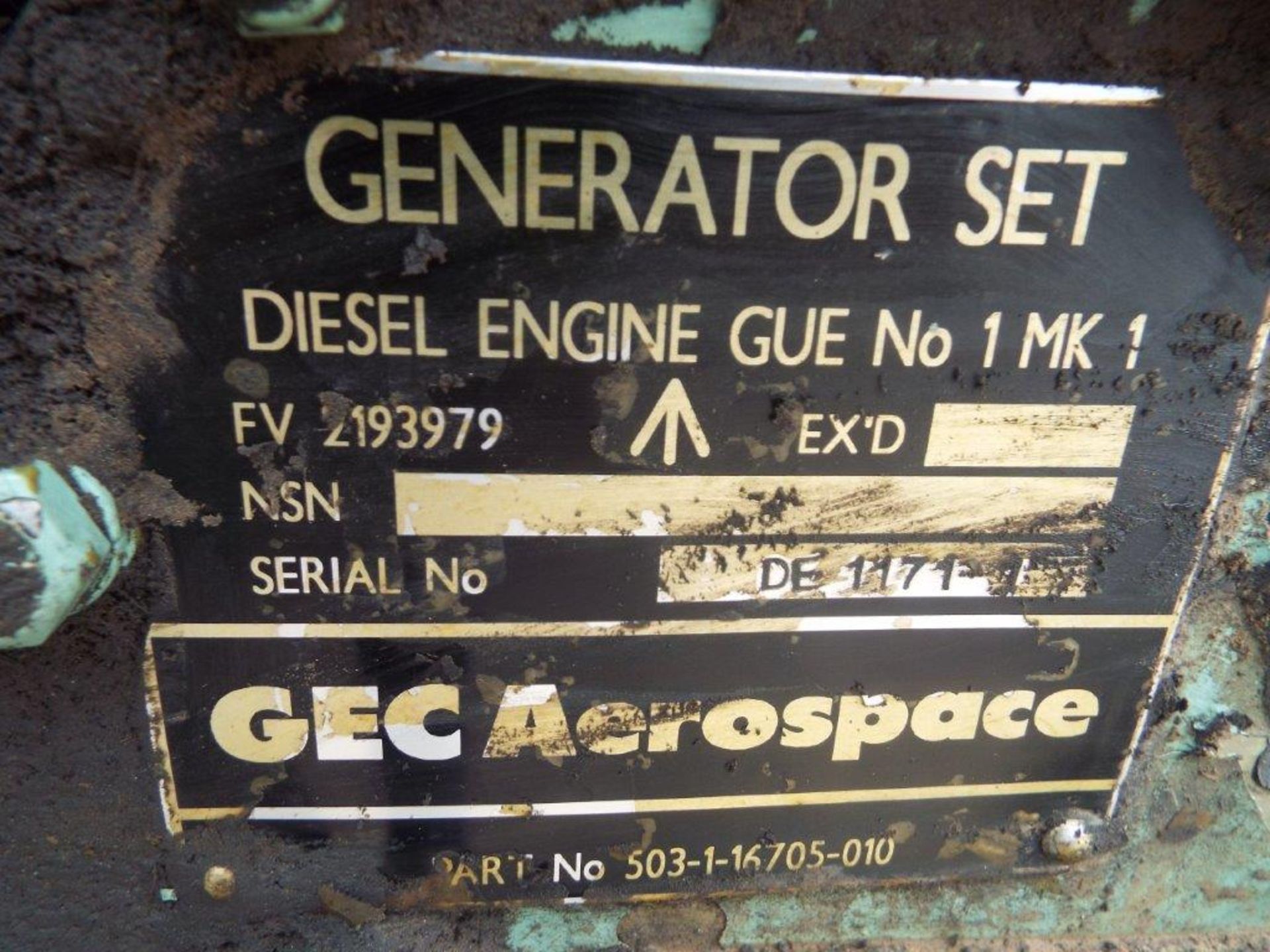 Perkins 4108 Diesel Engine GUE No1 Mk1 Generator Set - Bild 8 aus 11