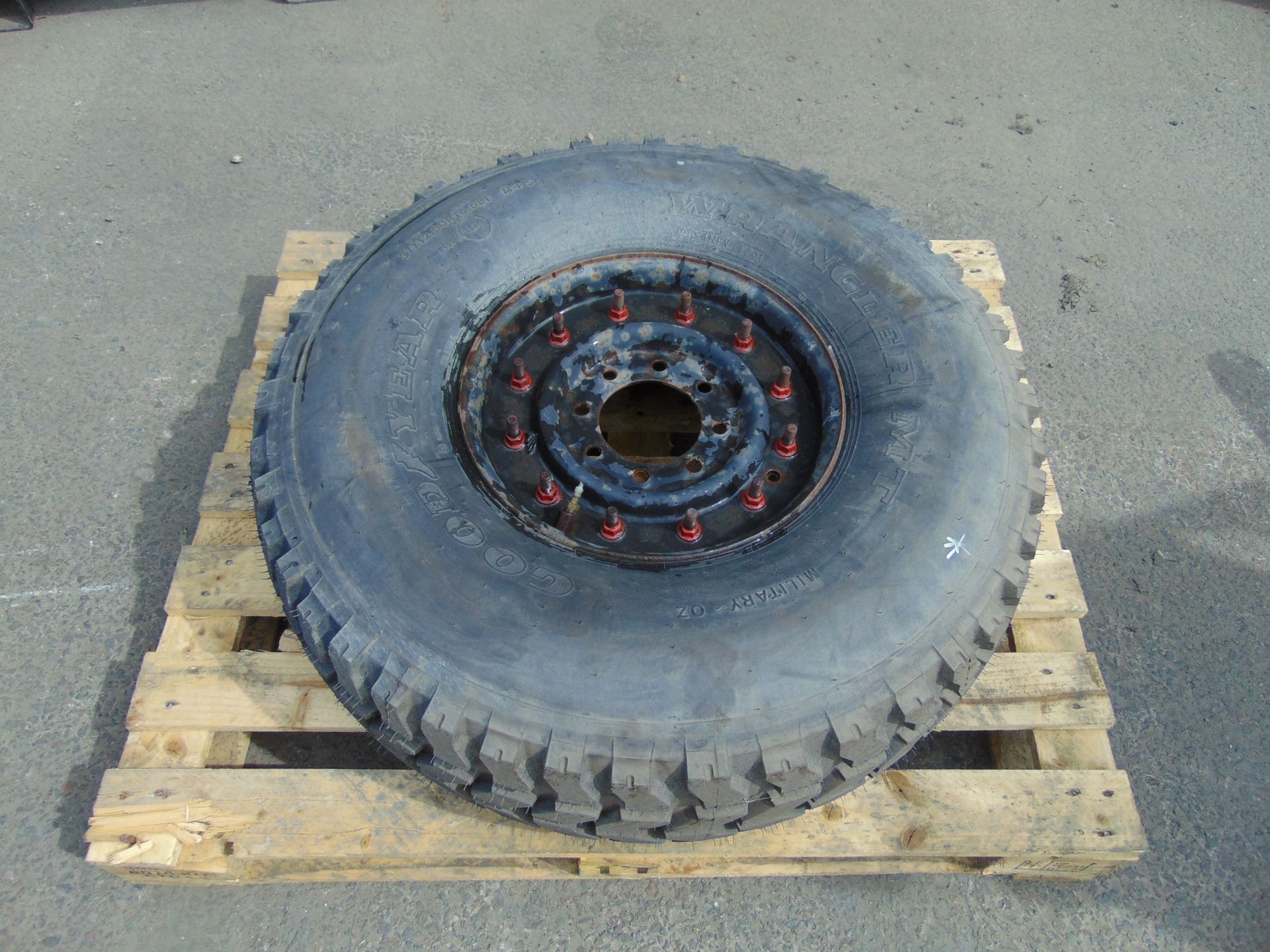 Goodyear Wrangler MT 37x12.50R16.5LT Tyre with Rim