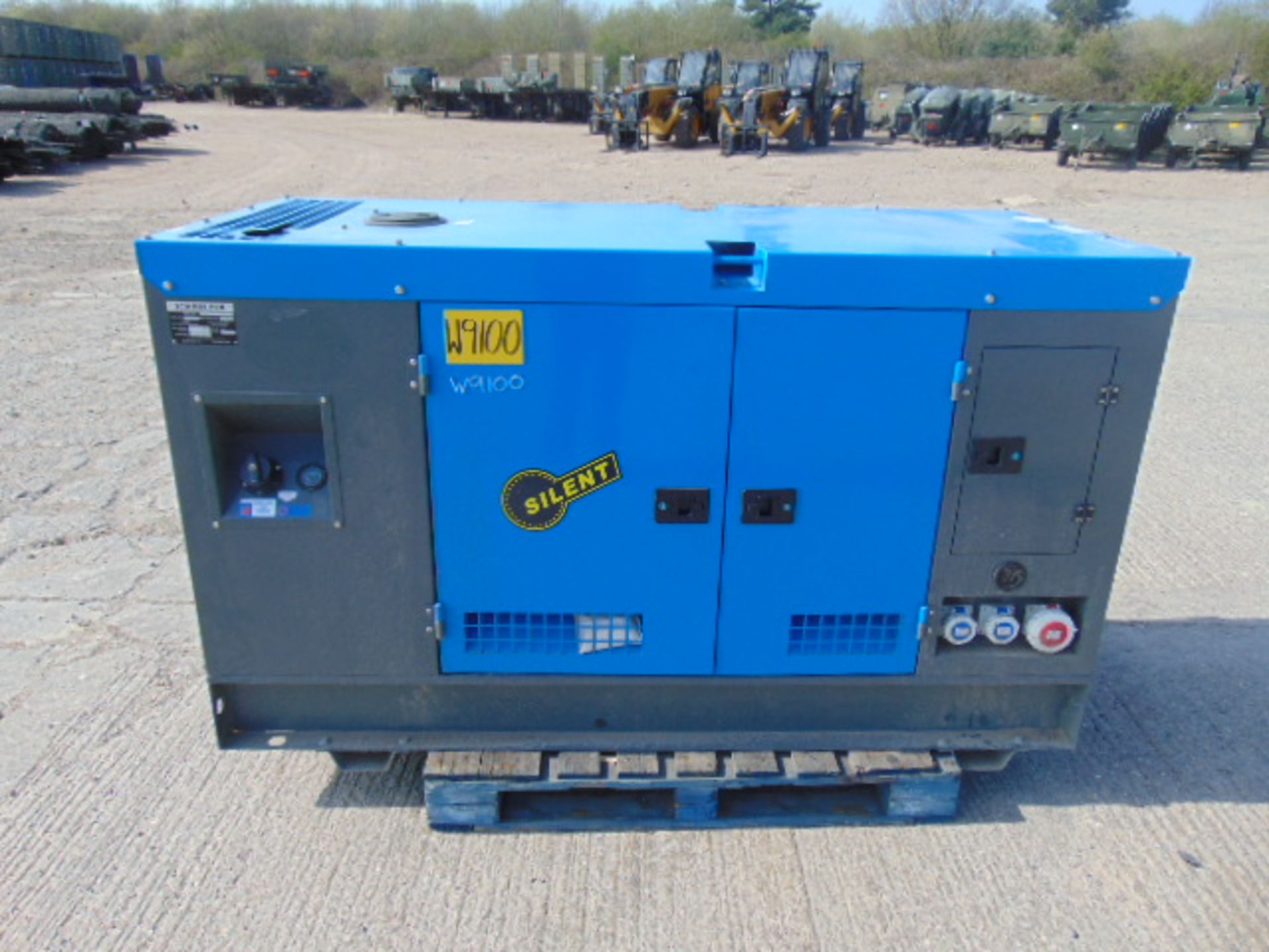 UNISSUED WITH TEST HOURS ONLY 50 KVA 3 Phase Silent Diesel Generator Set - Image 2 of 18