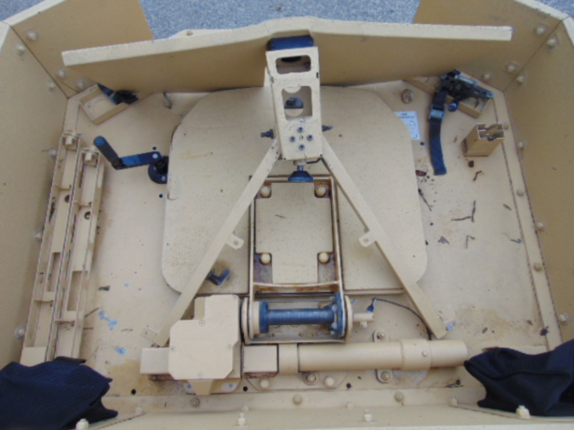 Armoured Vehicle Weapon Turret Assembly with Cover - Image 9 of 12
