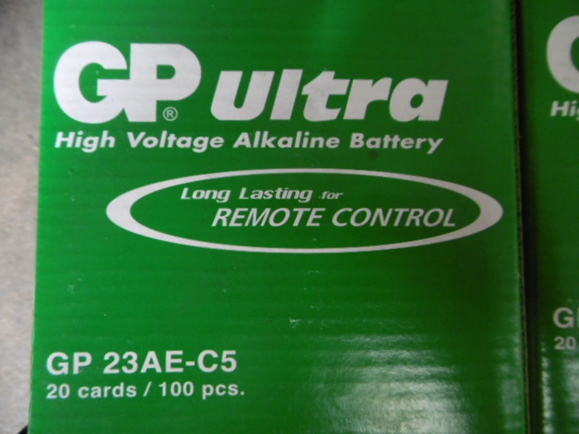 100 x GP Ultra GP23AE-CS 12 Volt Alkaline Batteries - Image 5 of 5