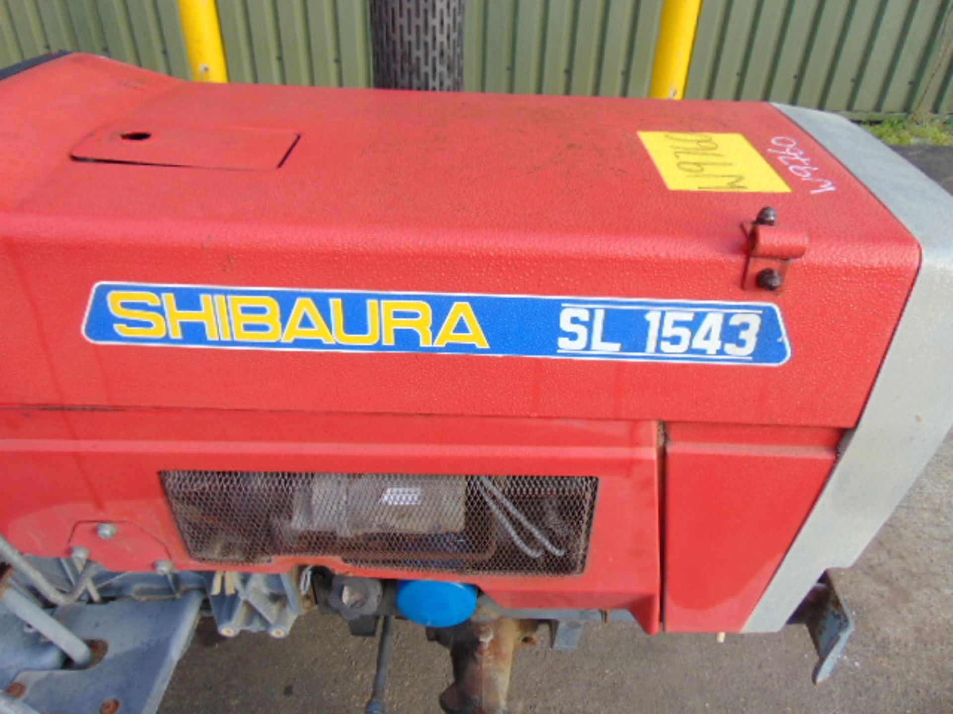 Shibaura SL1543 4WD Compact Tractor c/w RV2123 Rotovator 1578 hrs only - Image 10 of 16