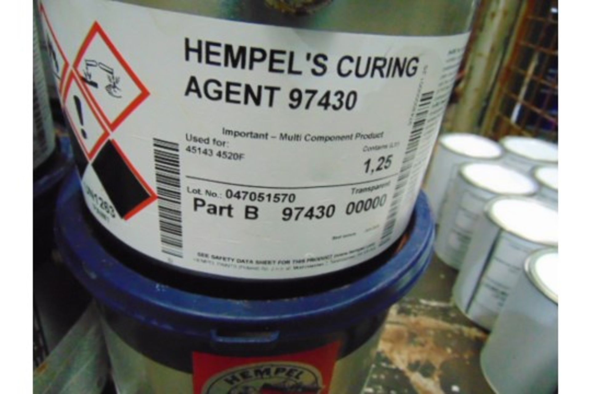 6 x Hempadur 45153 2-Part Epoxy Paint System - Image 3 of 3