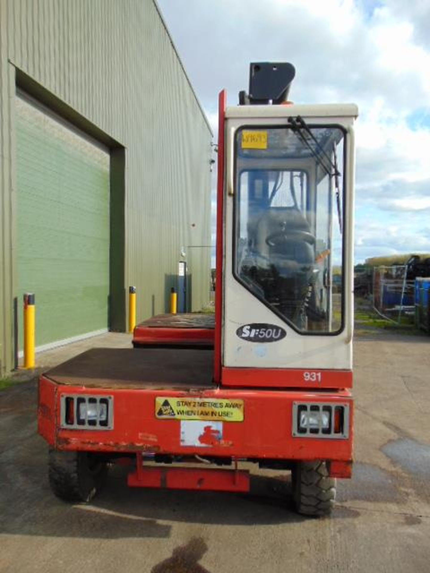 Fantuzzi SF50U 5000Kg Self Propelled Side Loading Fork Lift Truck - Image 8 of 18