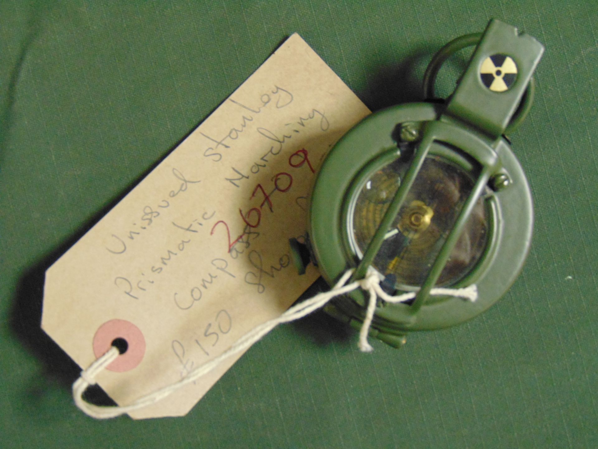 Unissued Stanley Prismatic Marching Compass - Image 4 of 5