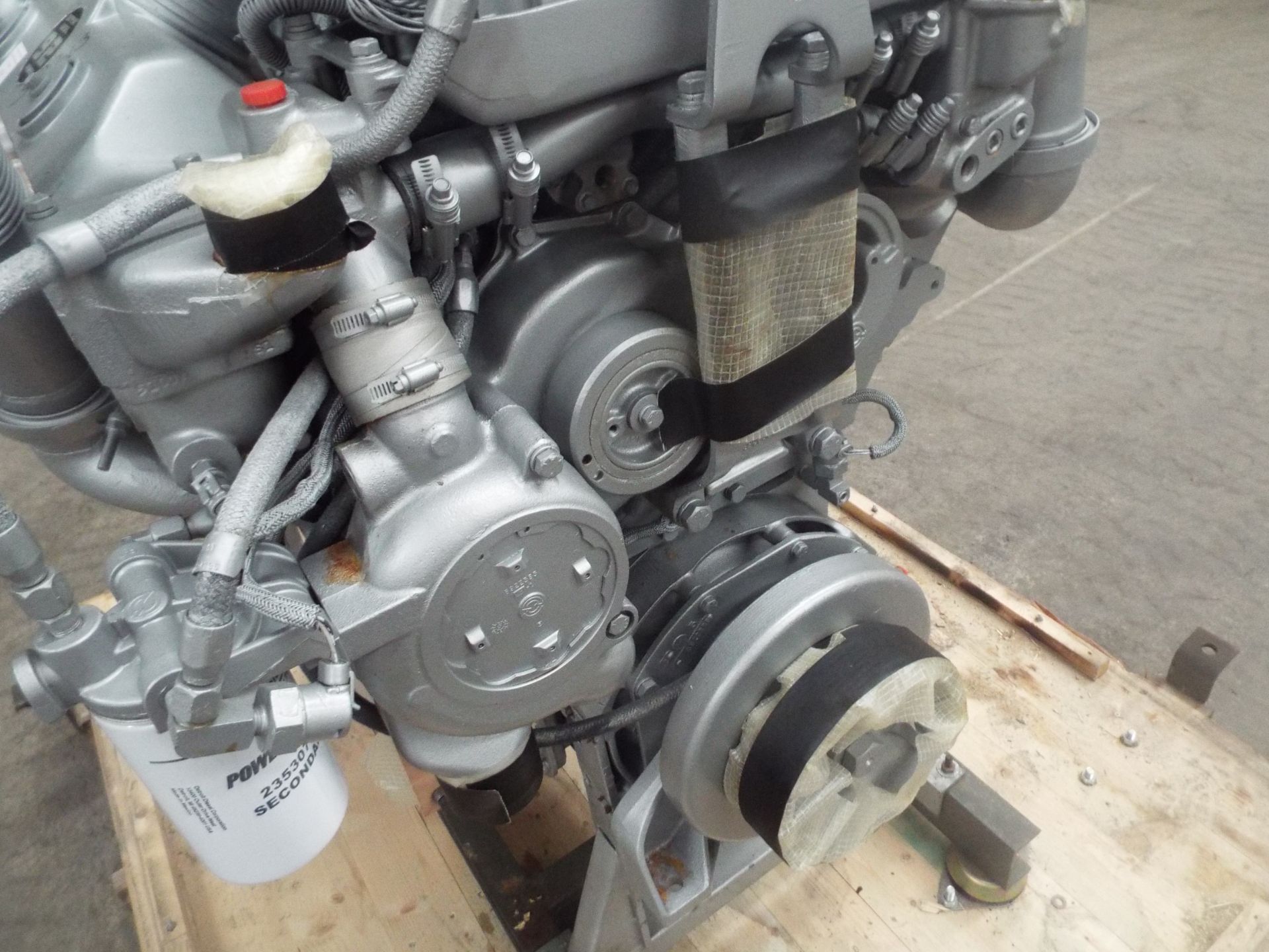 Detroit 8V-92TA DDEC V8 Turbo Diesel Engine Complete with Ancillaries and Starter Motor - Image 6 of 20