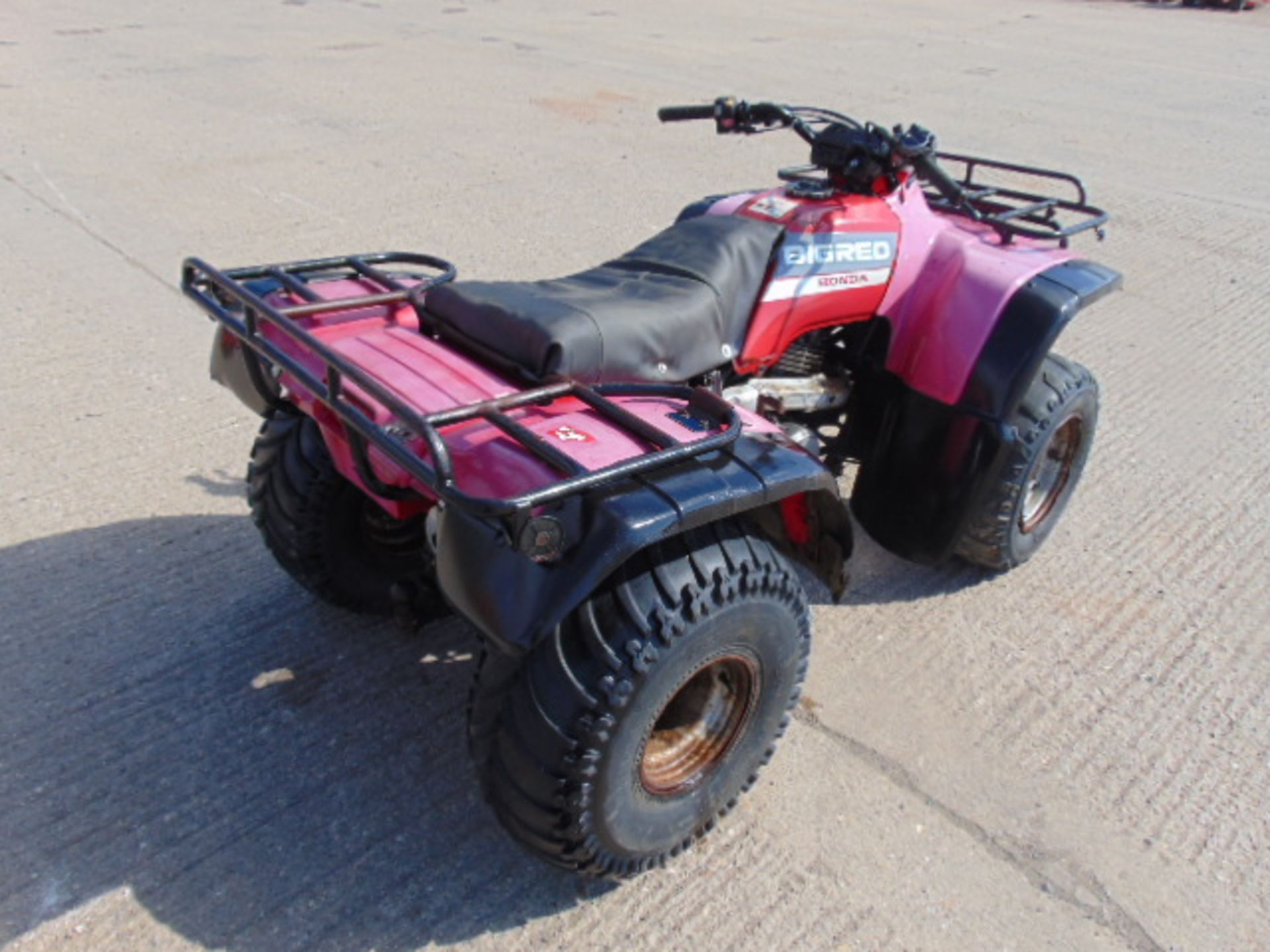 Honda Big Red Quad Bike - Image 7 of 19