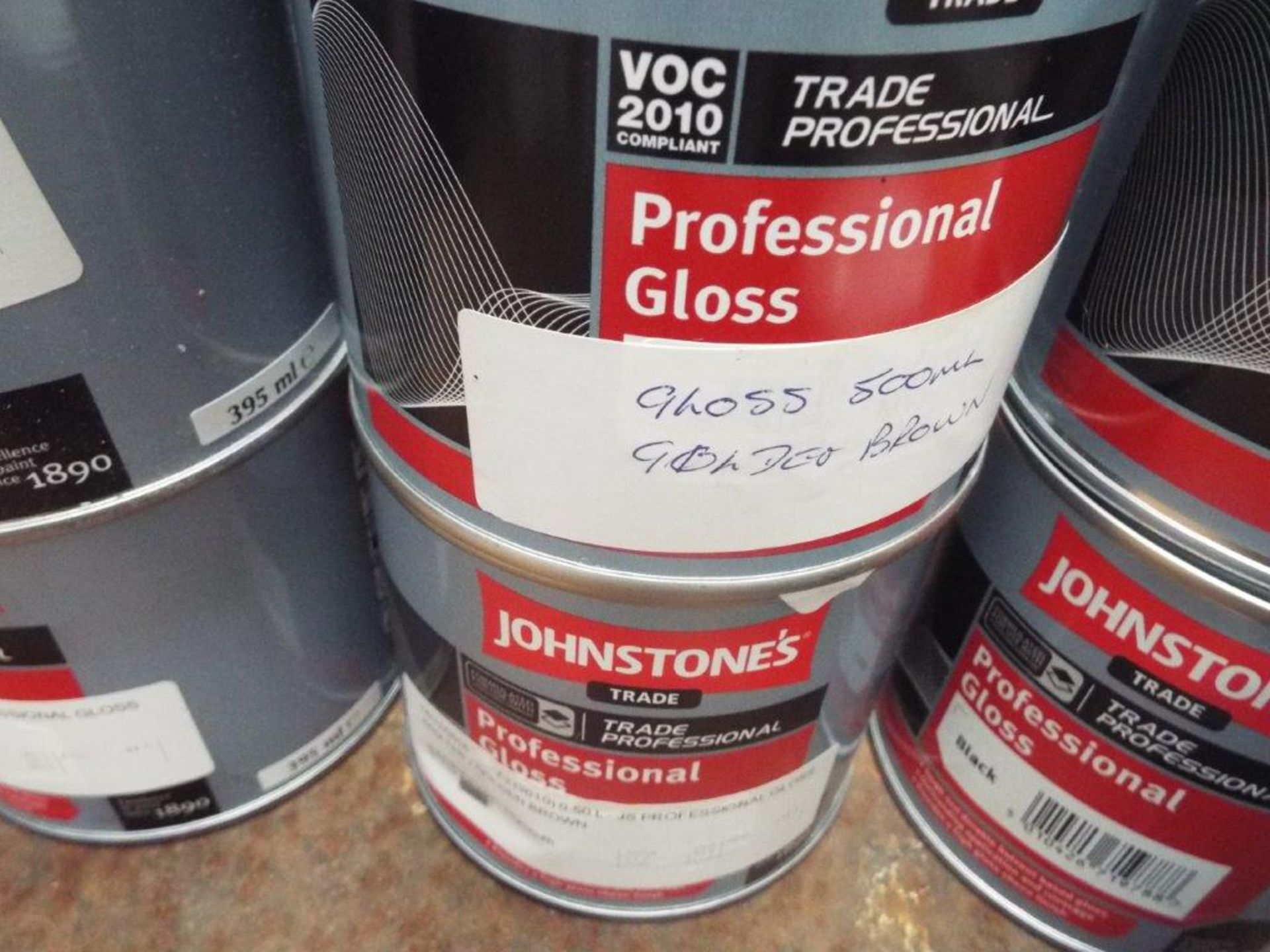 12 x Unissued 0.5L Cans of Johnstone's Gloss Paint - Various Colours - Image 3 of 8