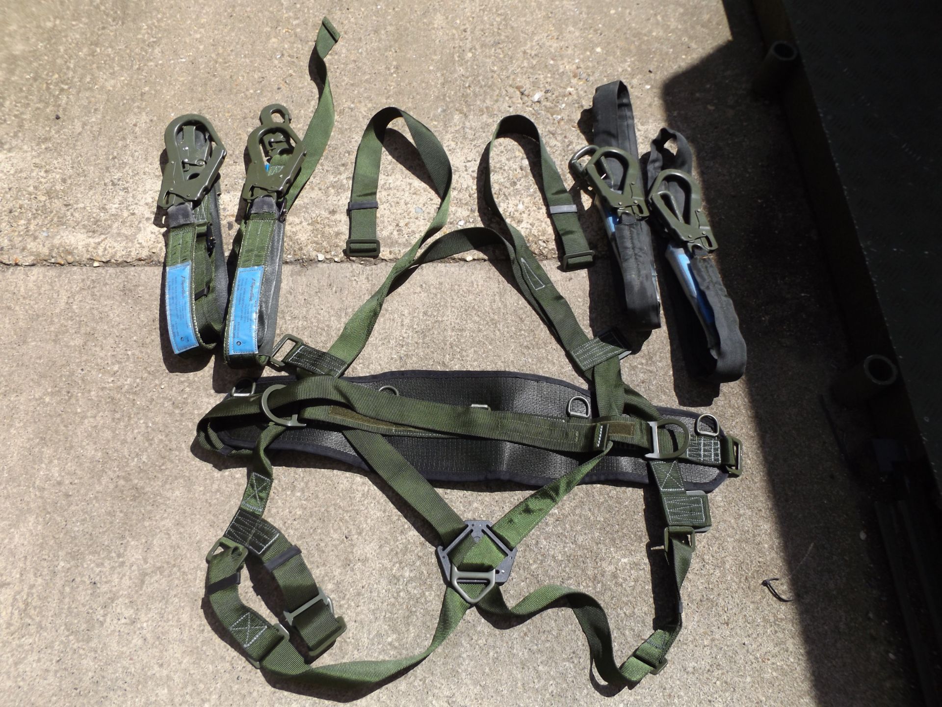 Spanset Full Body Harness with Work Position Lanyards