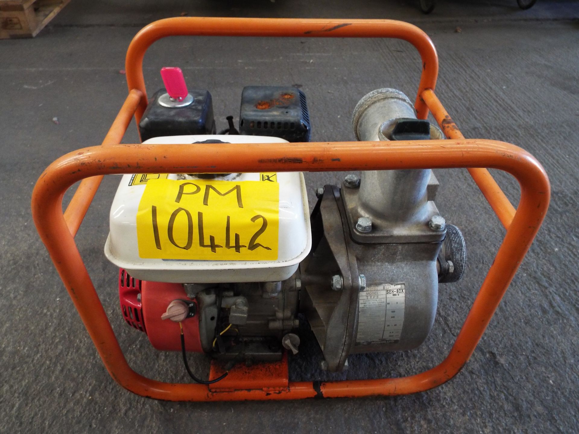 SEH-80X Honda Powered Koshin Water Pump - Image 2 of 9